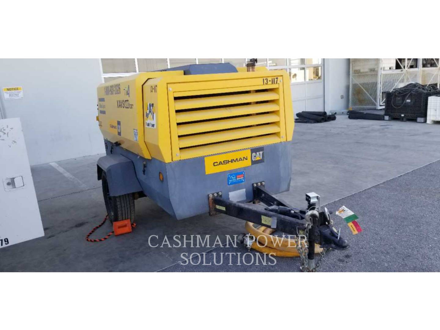 2013 Atlas Copco XAVS400 Air Compressor