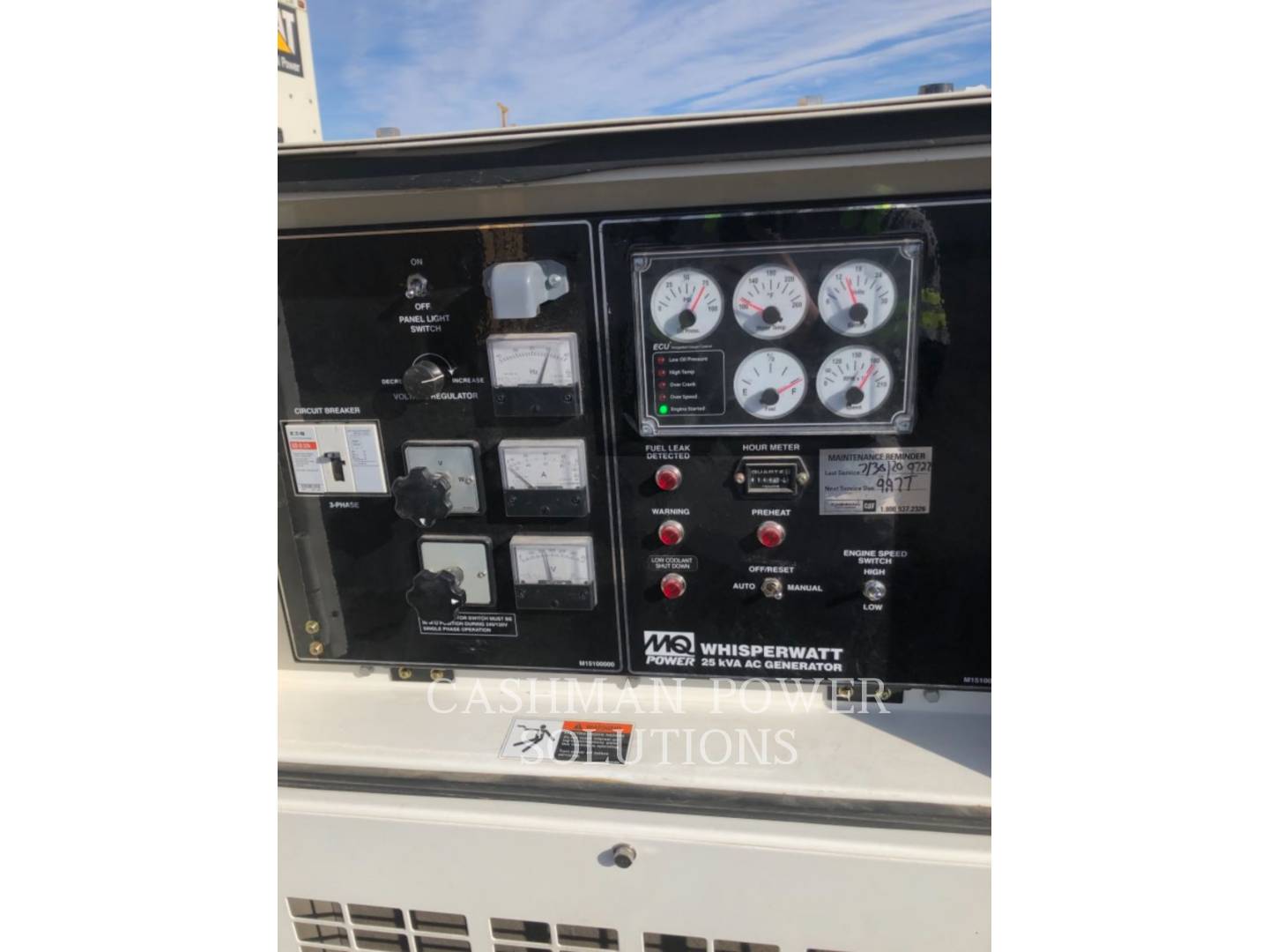 2017 Multiquip DCA25 Generator