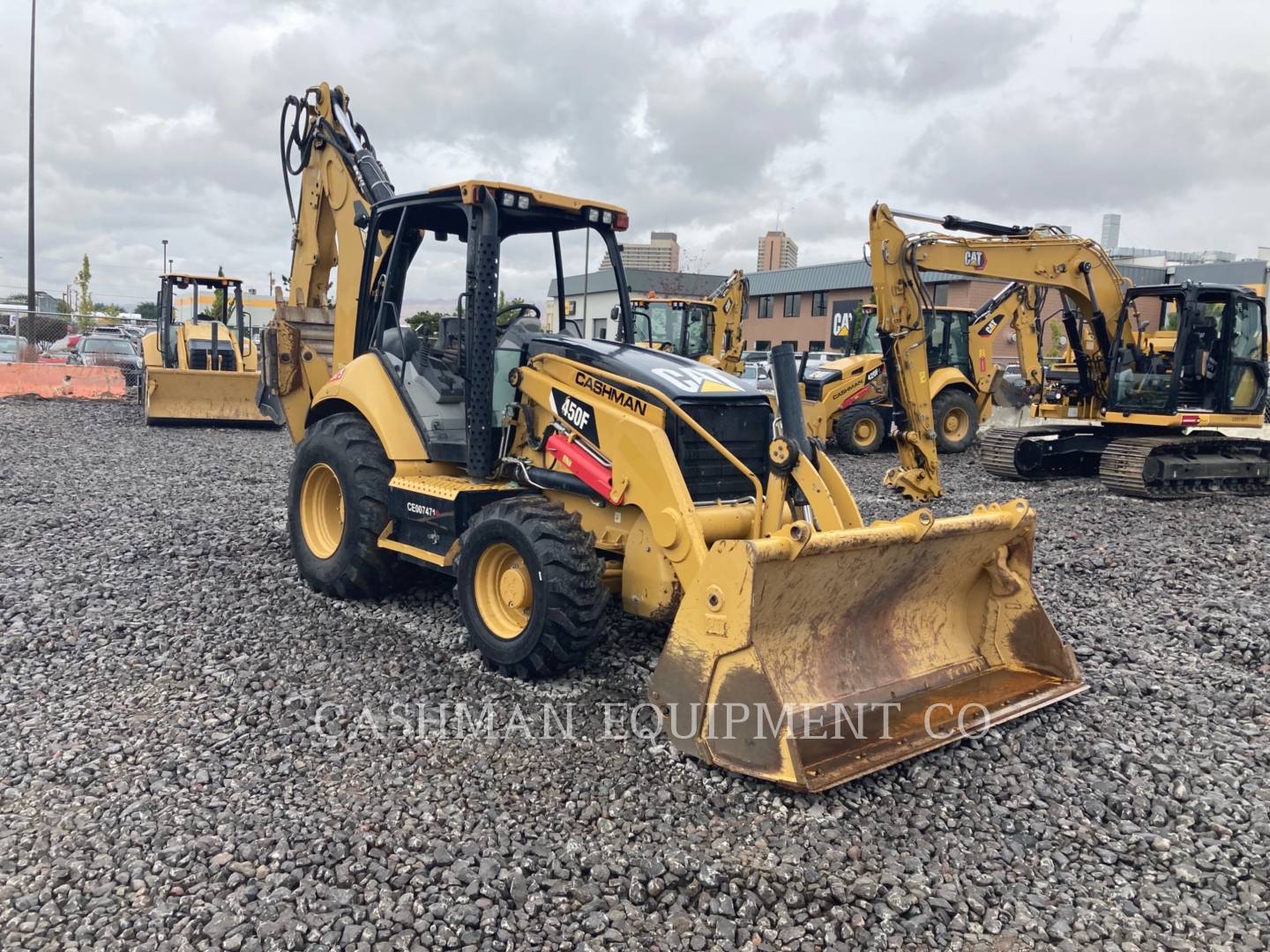 2016 Caterpillar 450F H Tractor Loader Backhoe