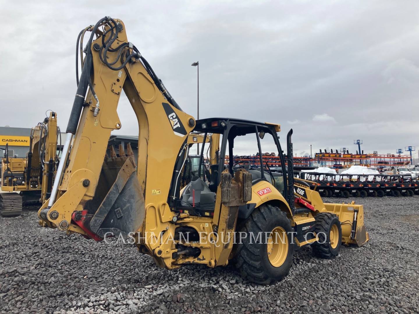 2016 Caterpillar 450F H Tractor Loader Backhoe