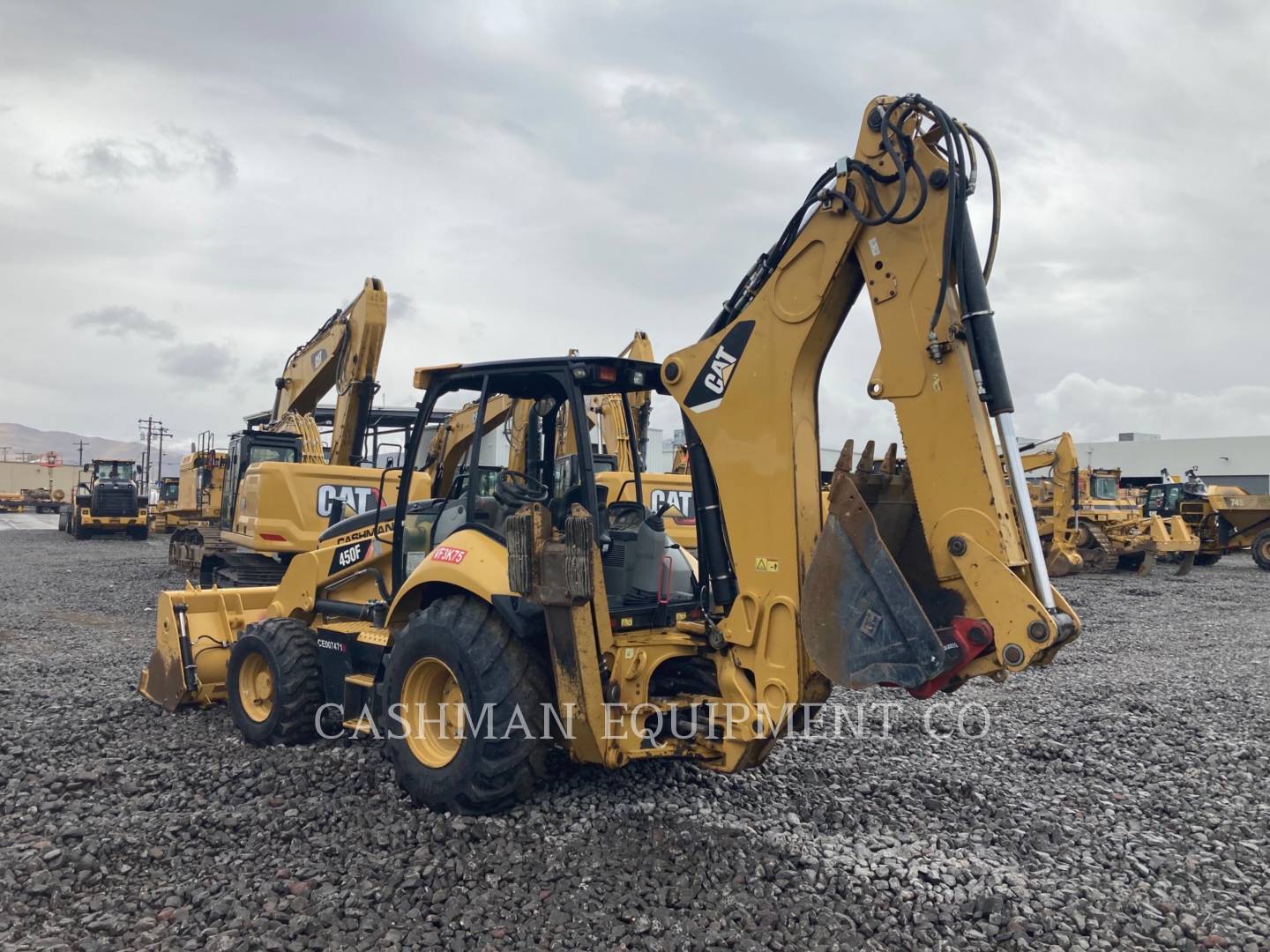 2016 Caterpillar 450F H Tractor Loader Backhoe