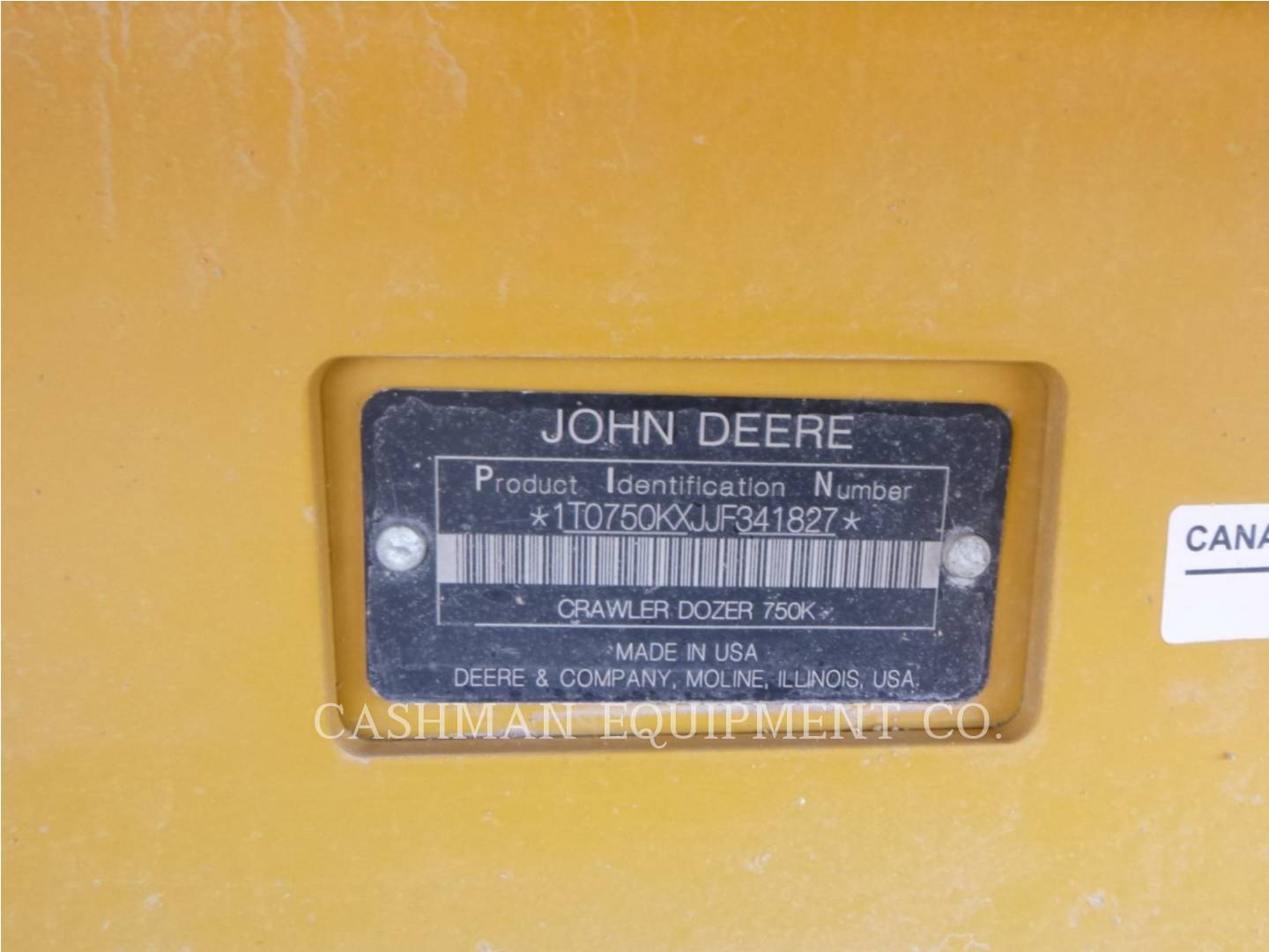 2019 John Deere 750K Dozer