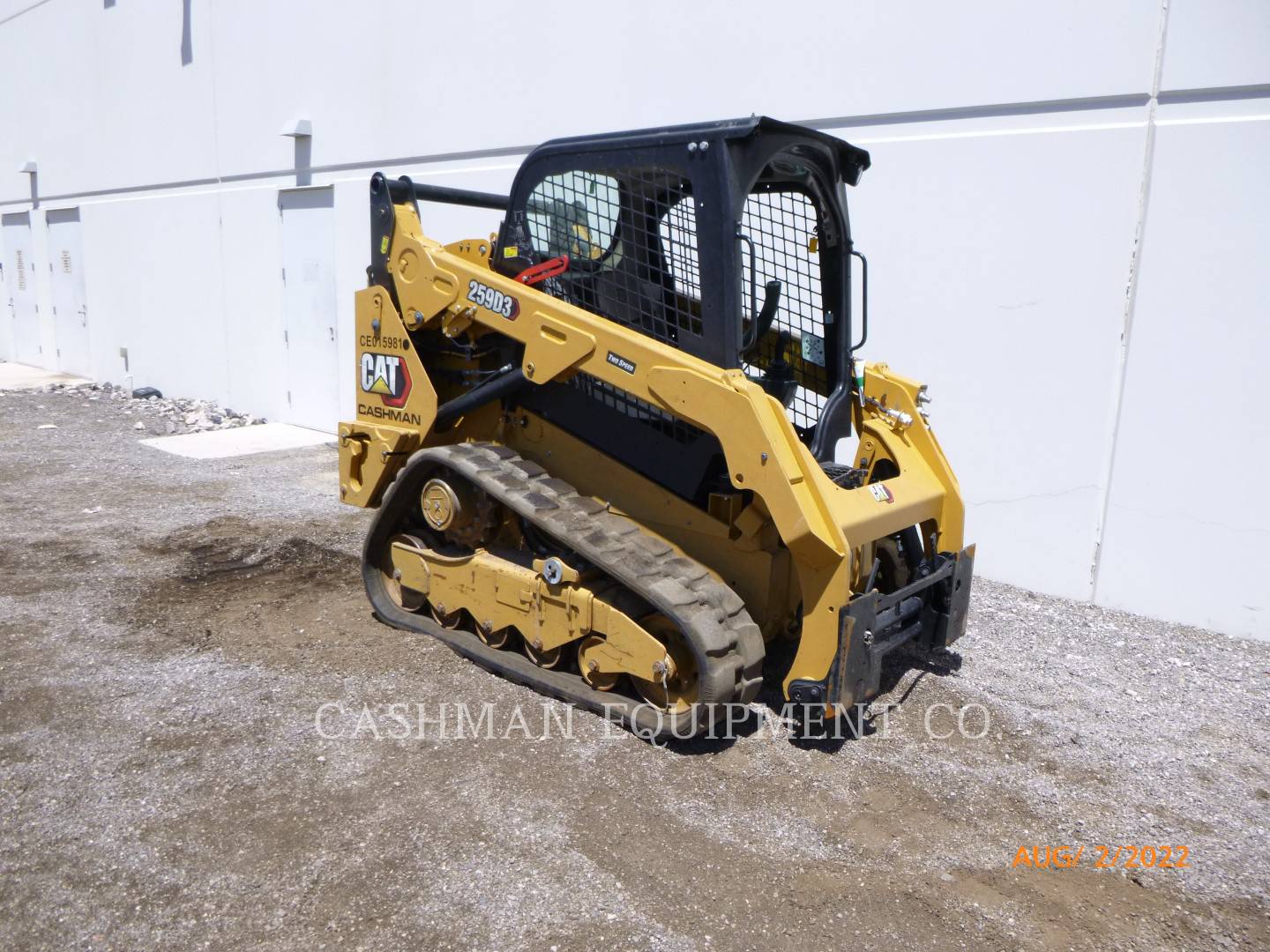 2020 Caterpillar 259D3 Compact Track Loader