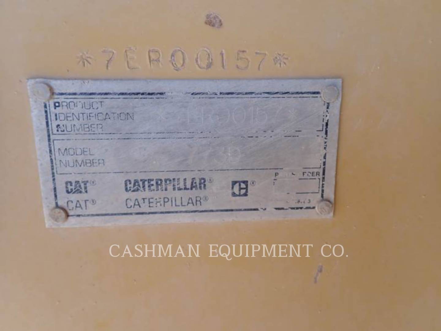 1996 Caterpillar 773D Truck