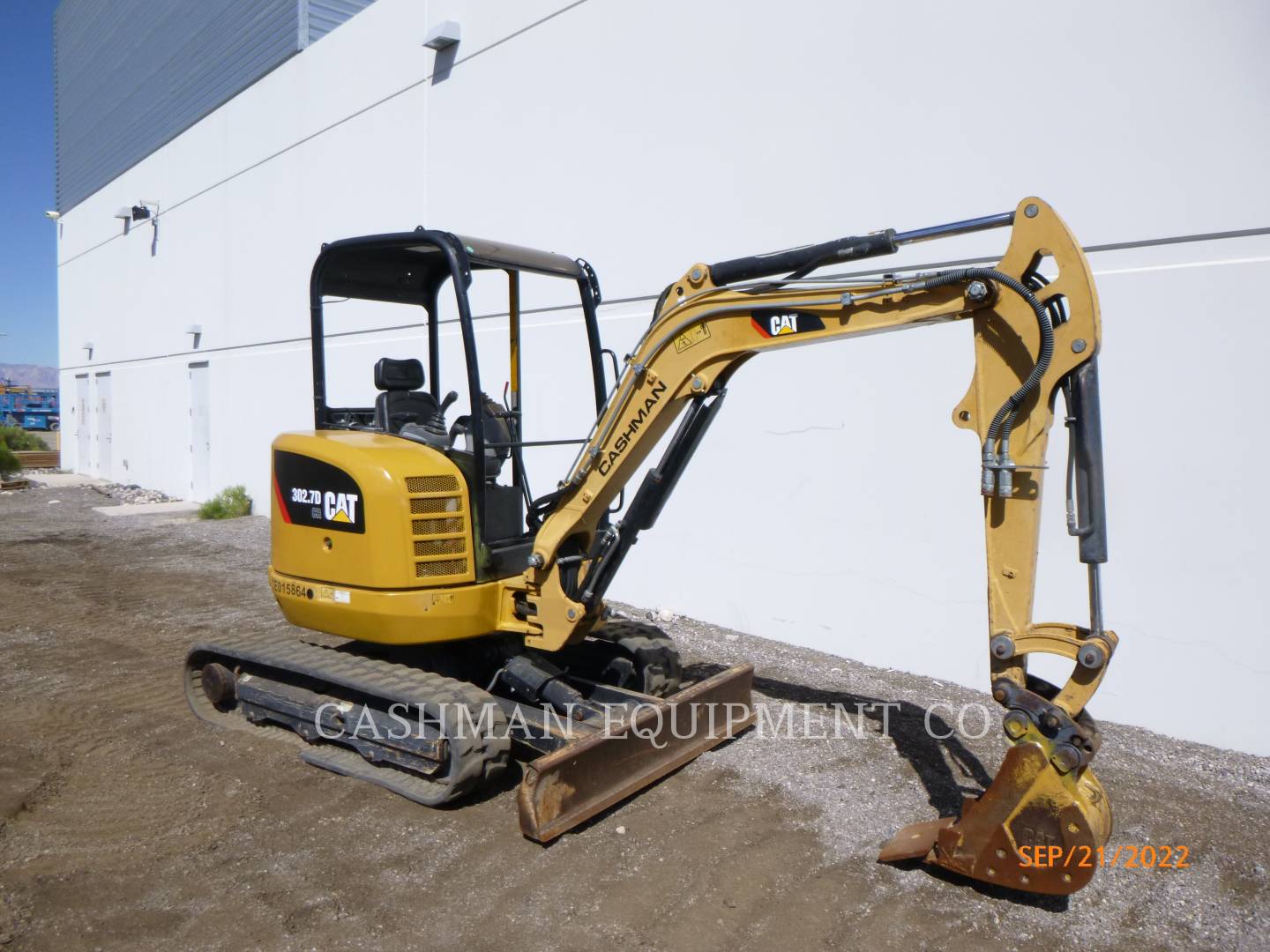 2012 Caterpillar 302.7CR Excavator