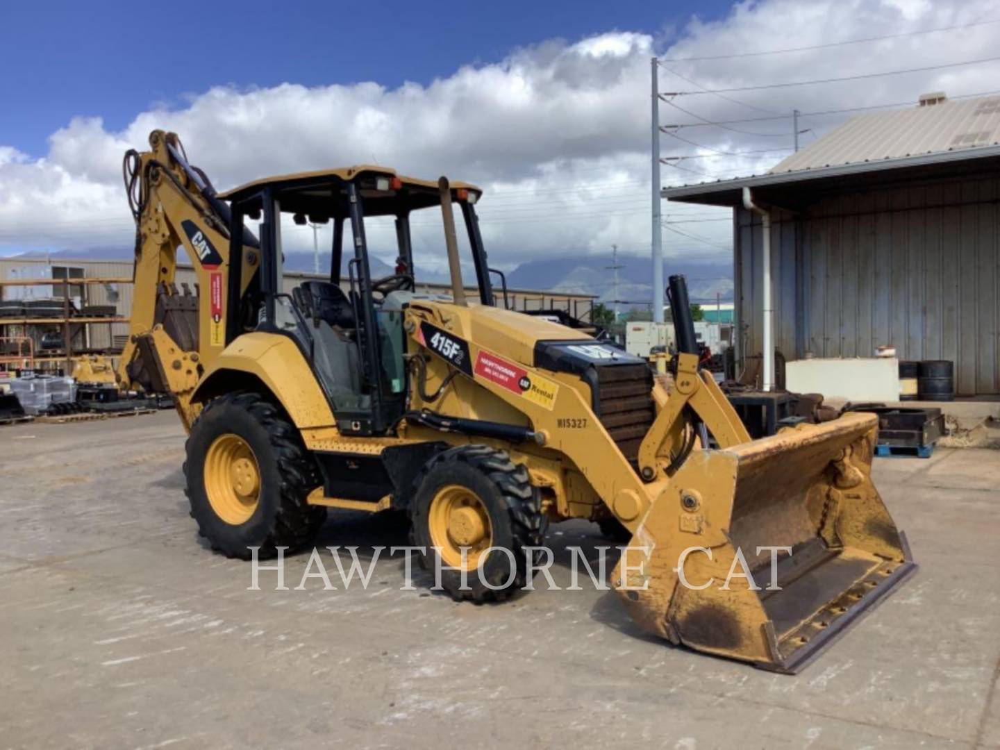 2016 Caterpillar 415F2 Tractor Loader Backhoe