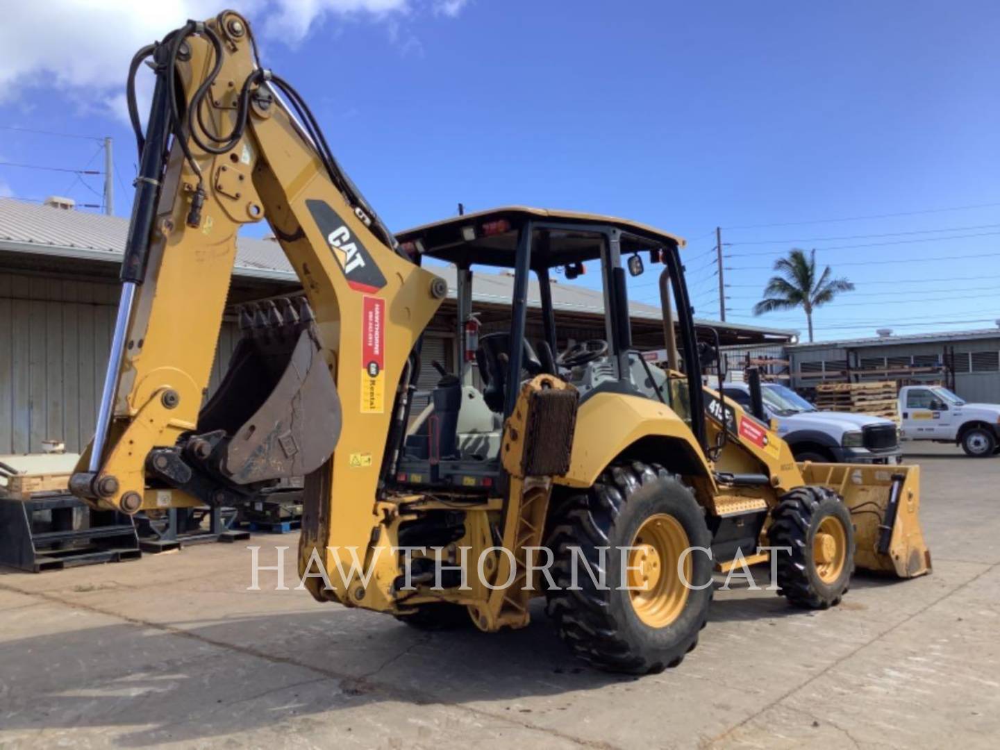 2016 Caterpillar 415F2 Tractor Loader Backhoe