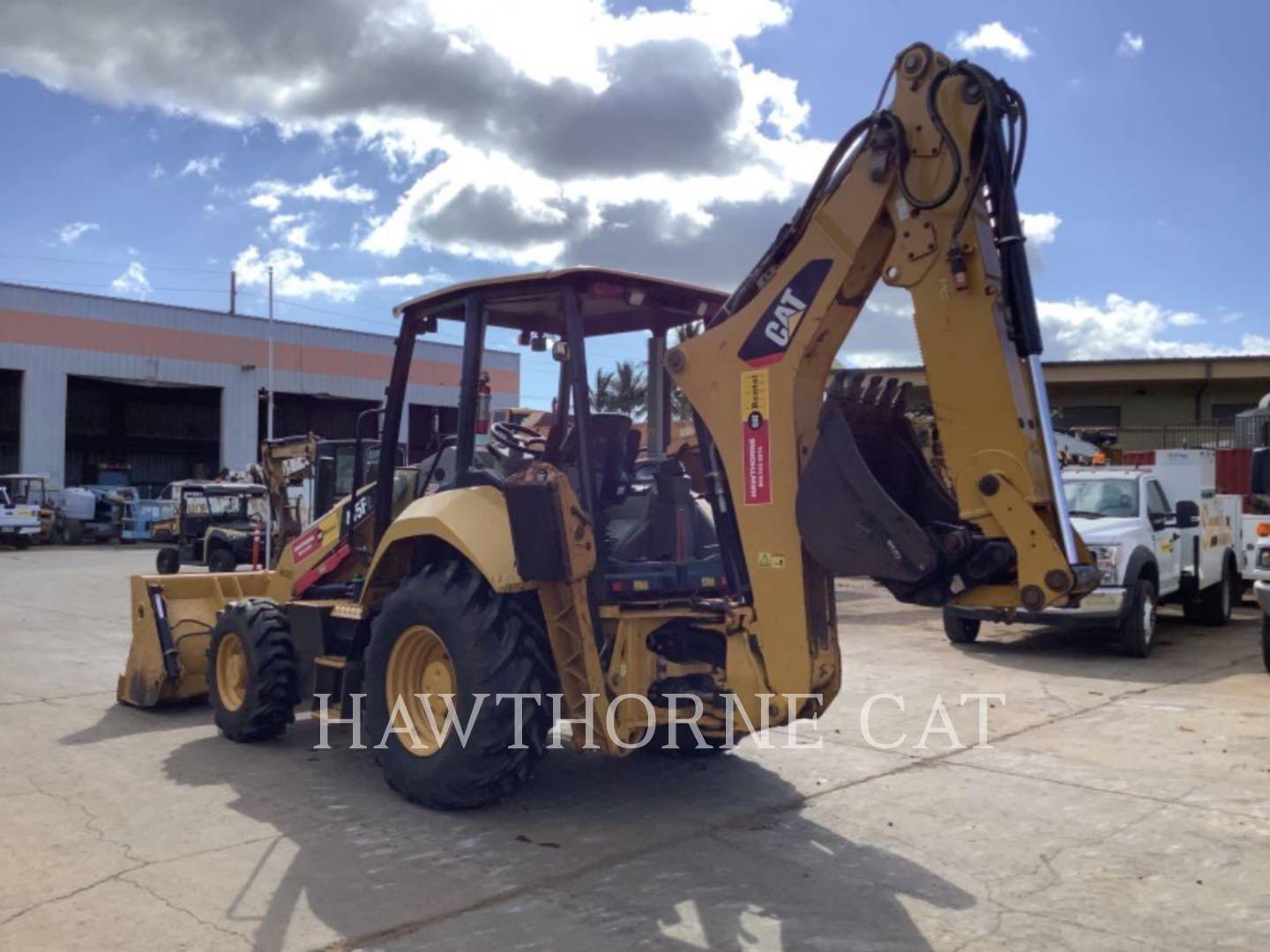 2016 Caterpillar 415F2 Tractor Loader Backhoe