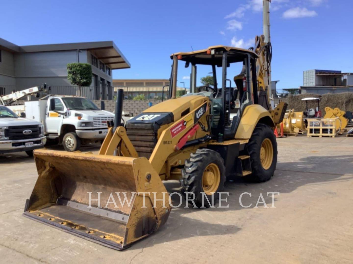 2016 Caterpillar 415F2 Tractor Loader Backhoe