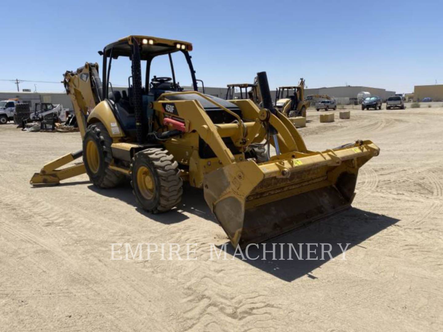 2016 Caterpillar 450F 4EOM Tractor Loader Backhoe