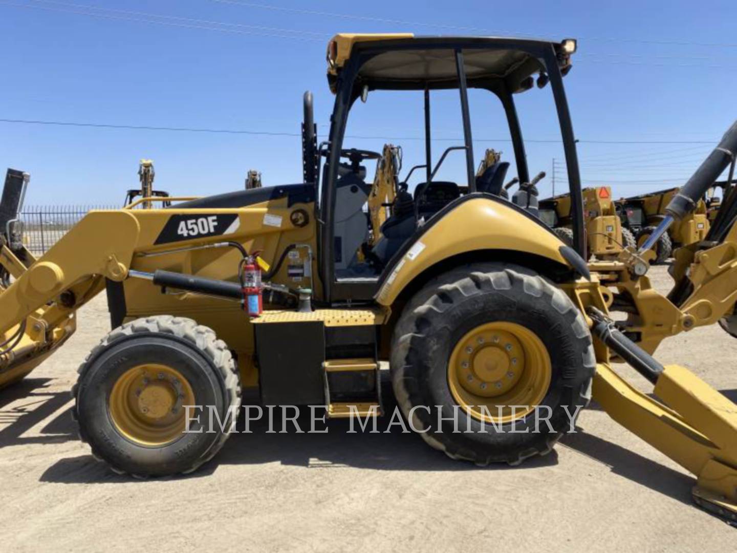 2016 Caterpillar 450F 4EOM Tractor Loader Backhoe