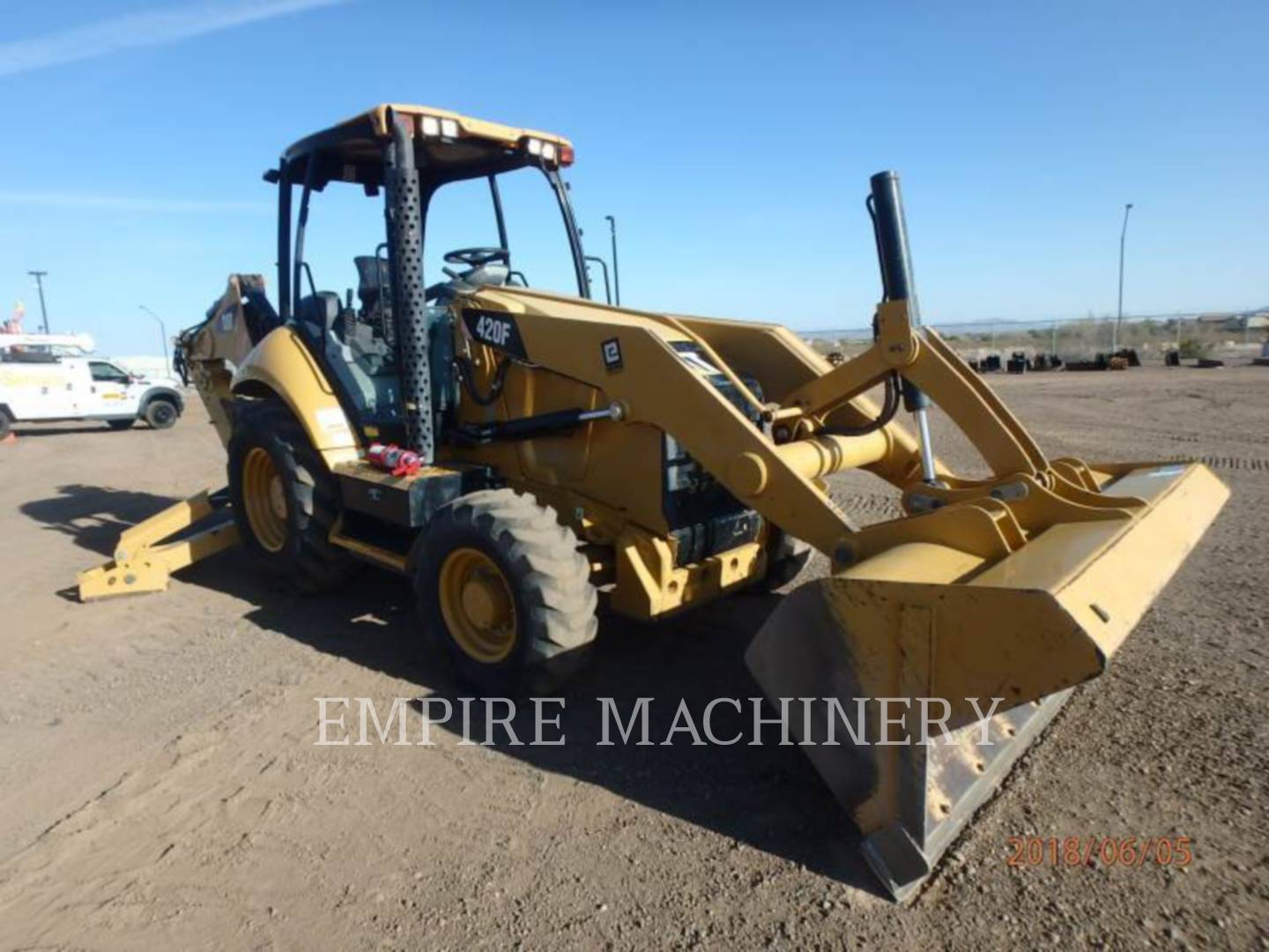 2014 Caterpillar 420F 4EO Tractor Loader Backhoe