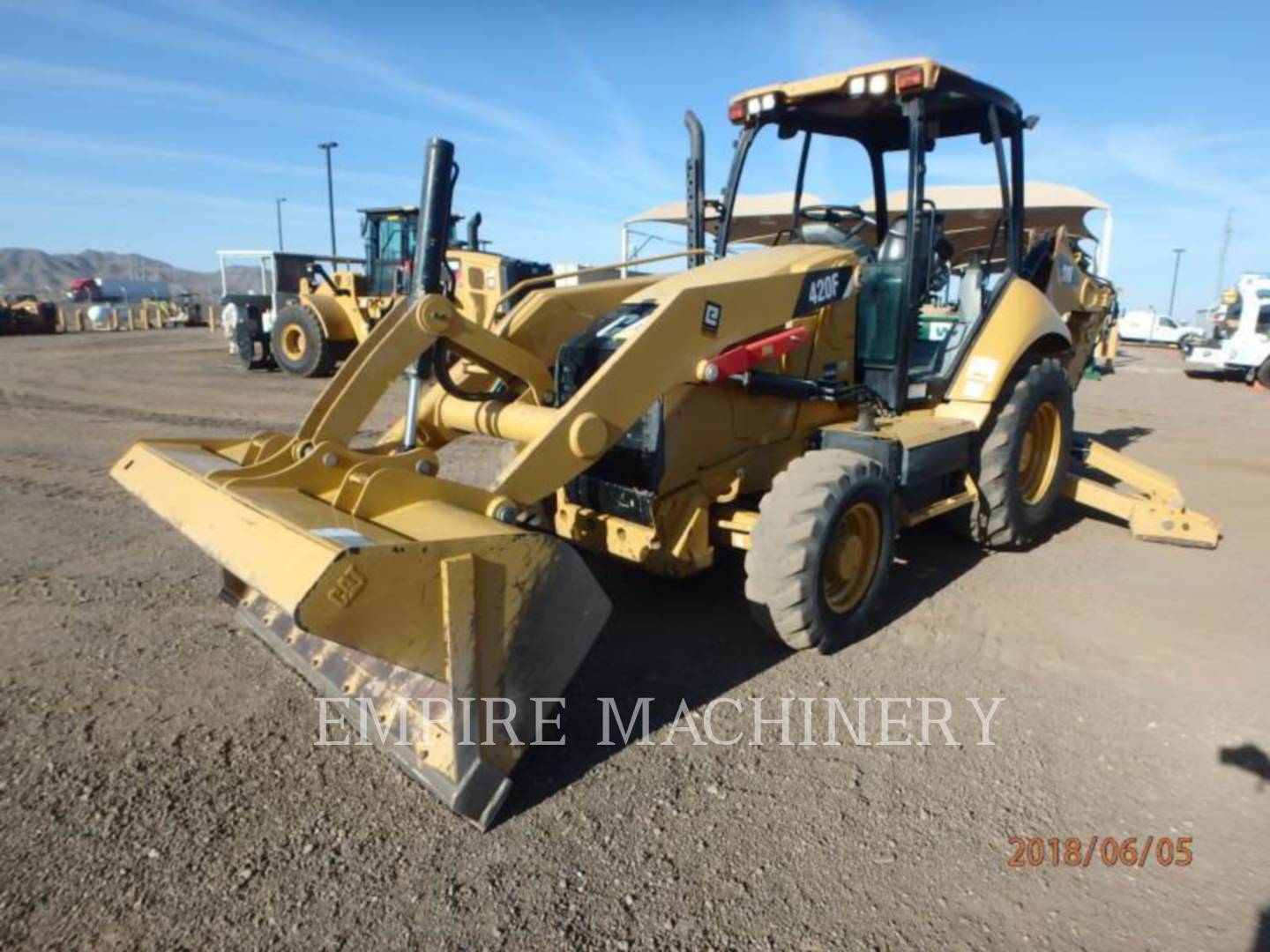 2014 Caterpillar 420F 4EO Tractor Loader Backhoe