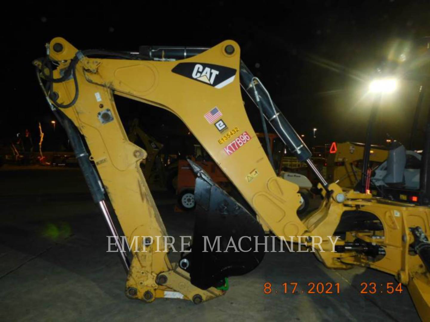 2017 Caterpillar 450F 4EOM Tractor Loader Backhoe