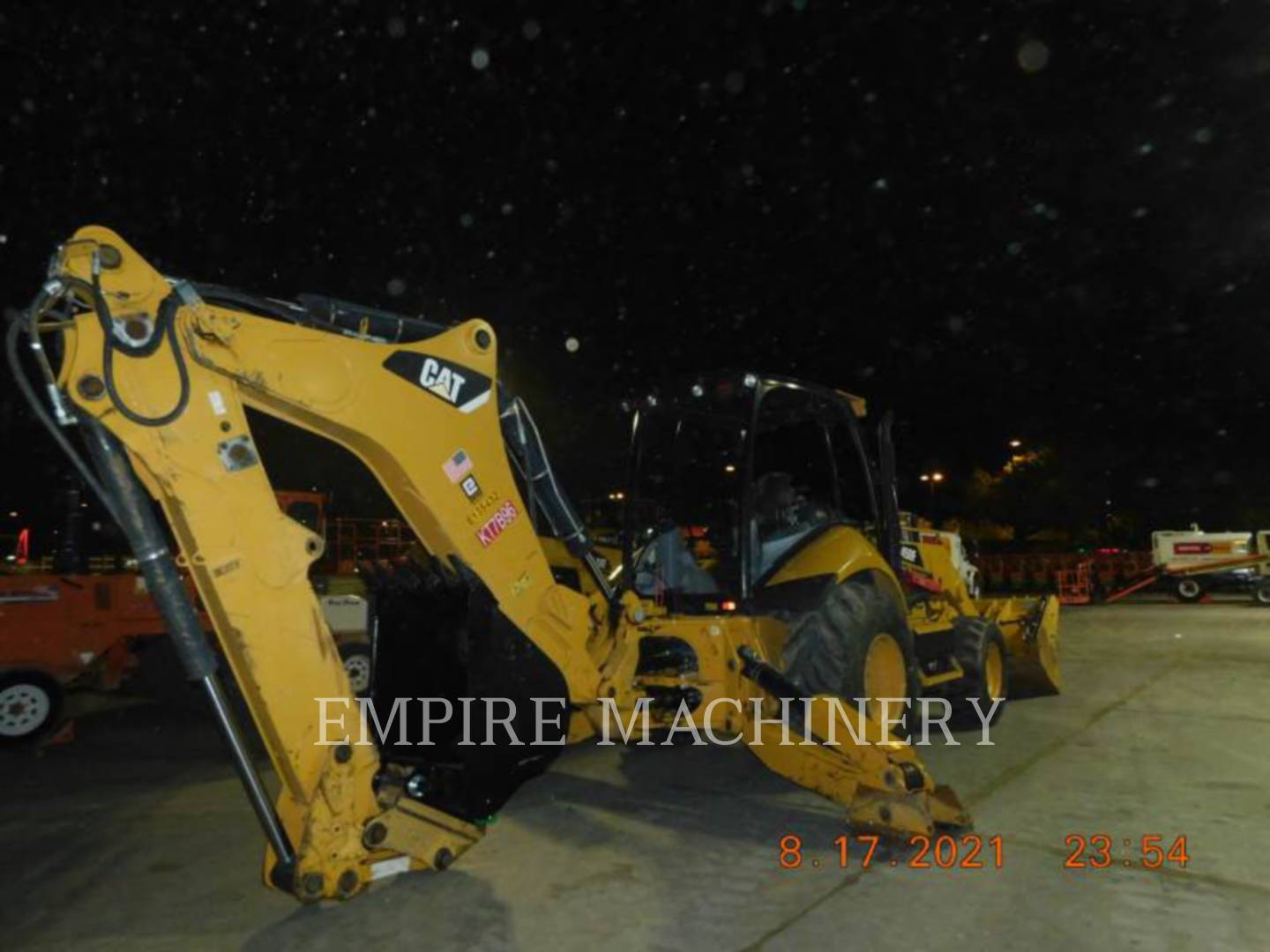 2017 Caterpillar 450F 4EOM Tractor Loader Backhoe