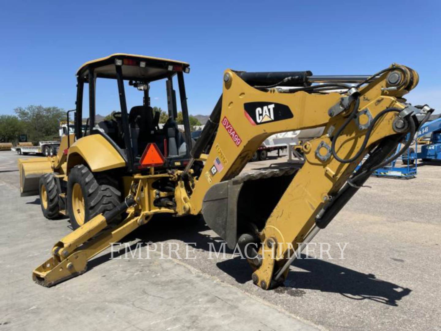 2015 Caterpillar 420F2 4EO Tractor Loader Backhoe