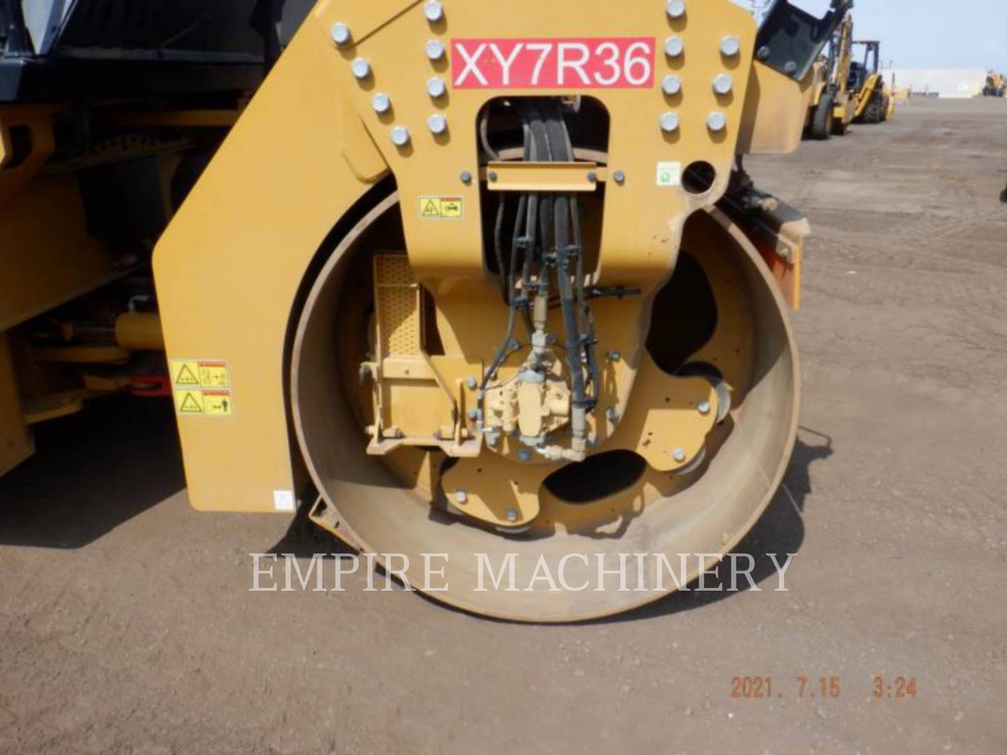 2017 Caterpillar CB66B TR Vibratory Double