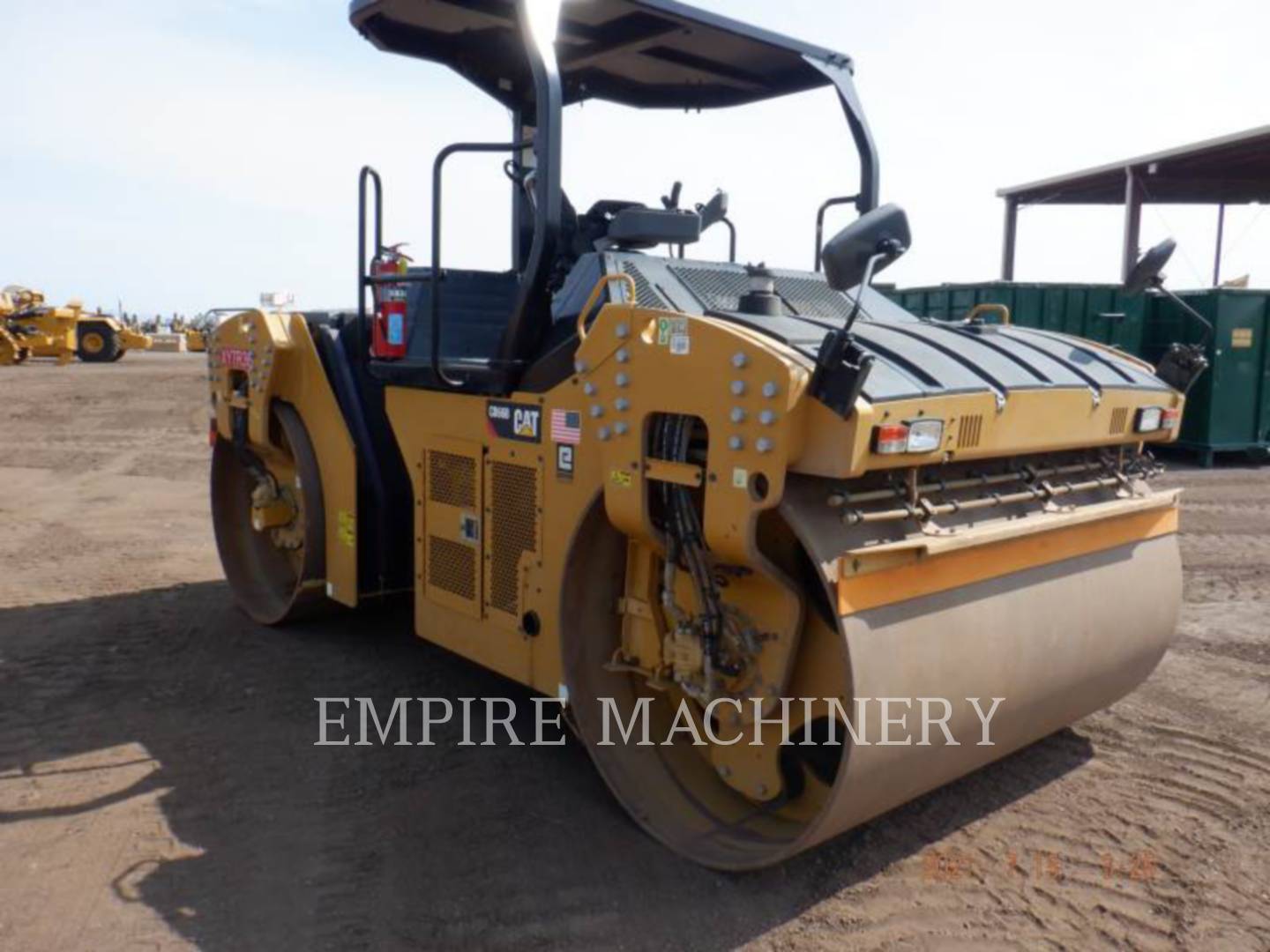 2017 Caterpillar CB66B TR Vibratory Double