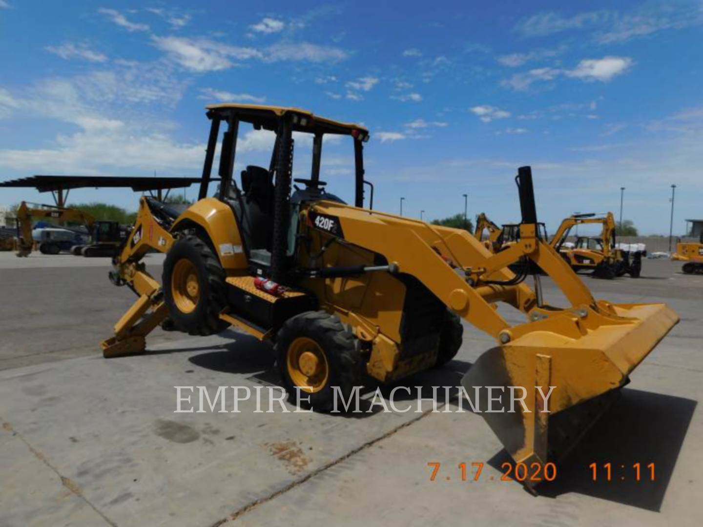 2016 Caterpillar 420F2 4EOP Tractor Loader Backhoe