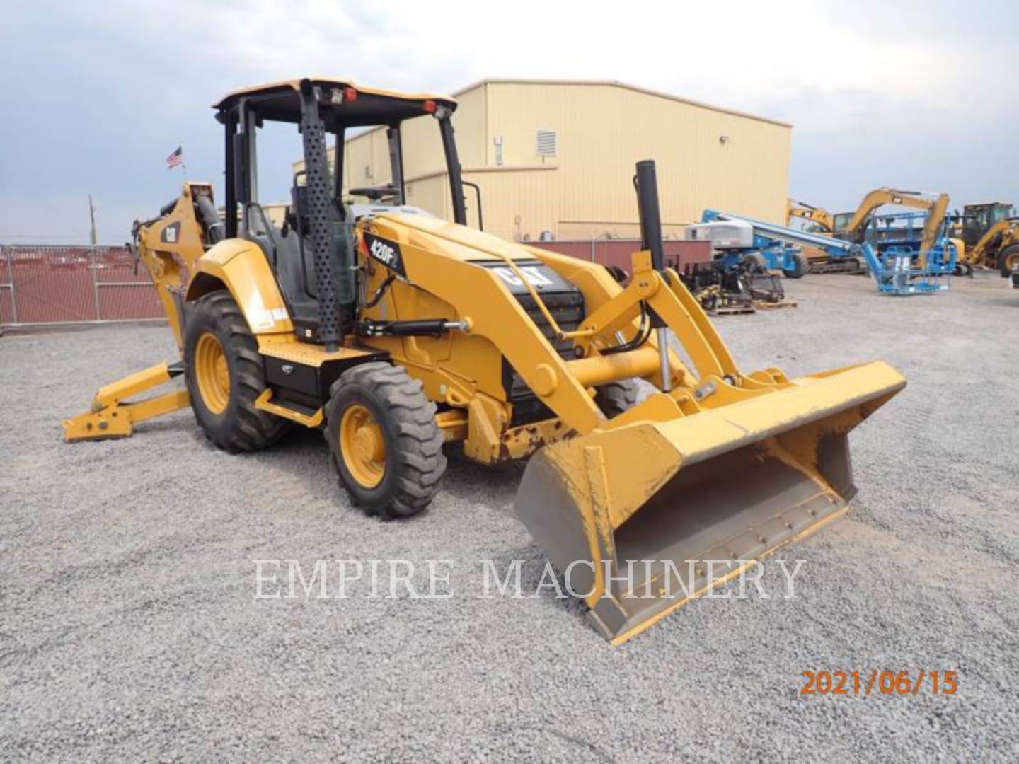 2016 Caterpillar 420F2 4EO Tractor Loader Backhoe