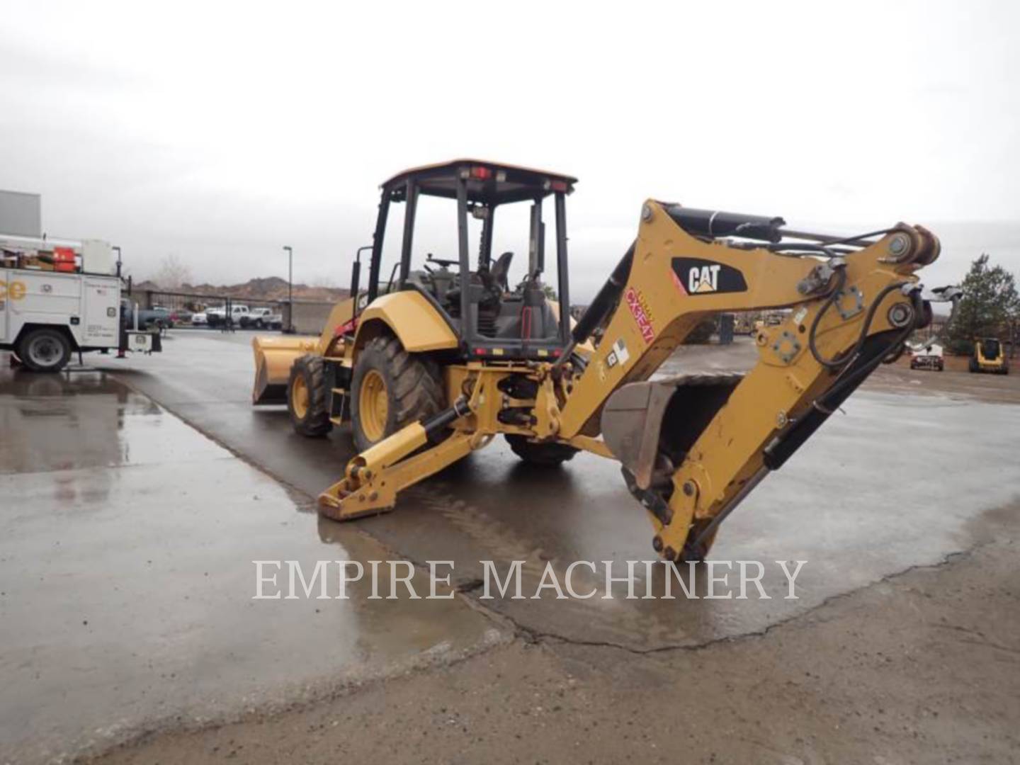 2015 Caterpillar 420F2 4EO Tractor Loader Backhoe