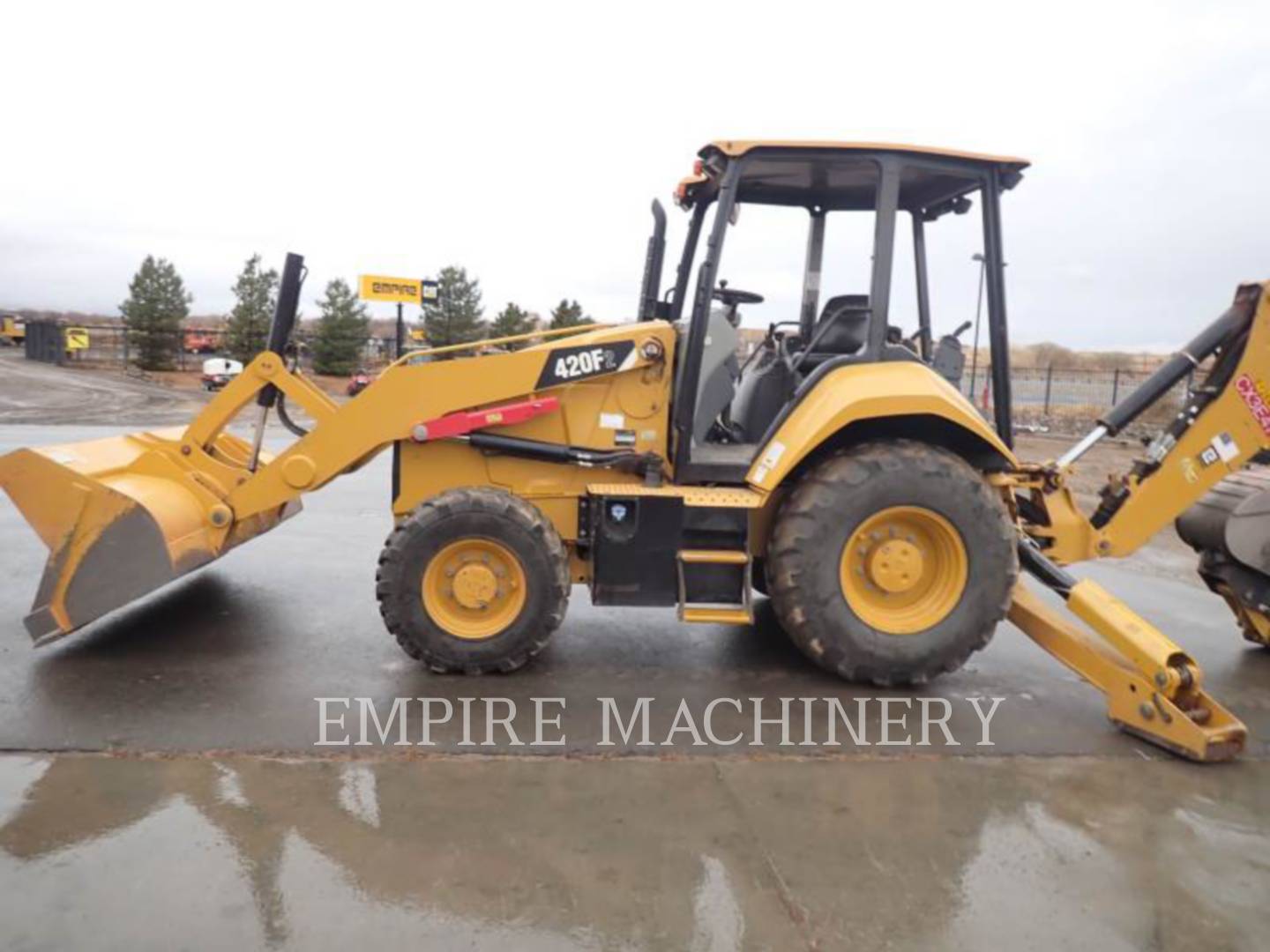 2015 Caterpillar 420F2 4EO Tractor Loader Backhoe