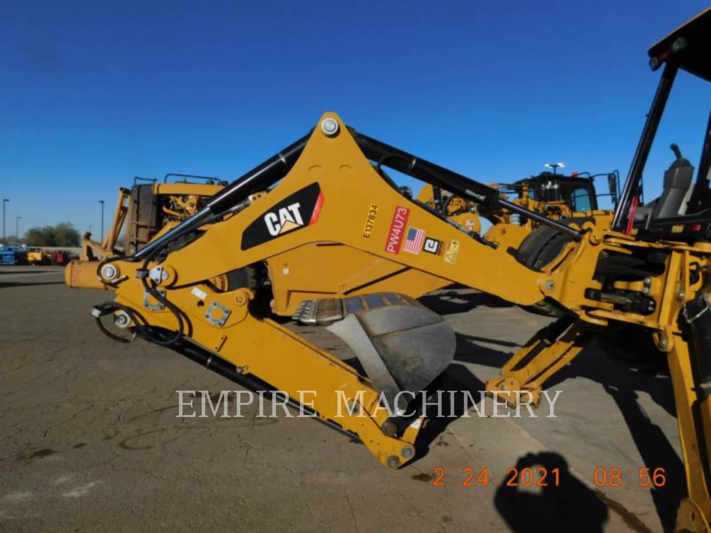 2017 Caterpillar 420F2 HRC Tractor Loader Backhoe