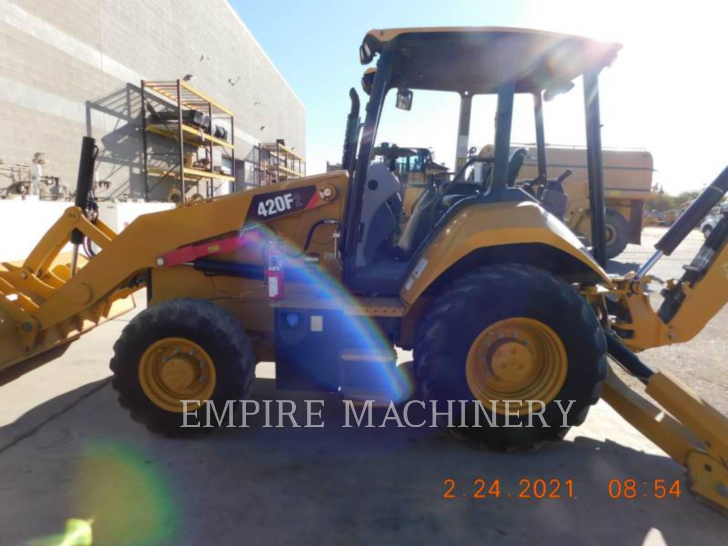 2017 Caterpillar 420F2 HRC Tractor Loader Backhoe