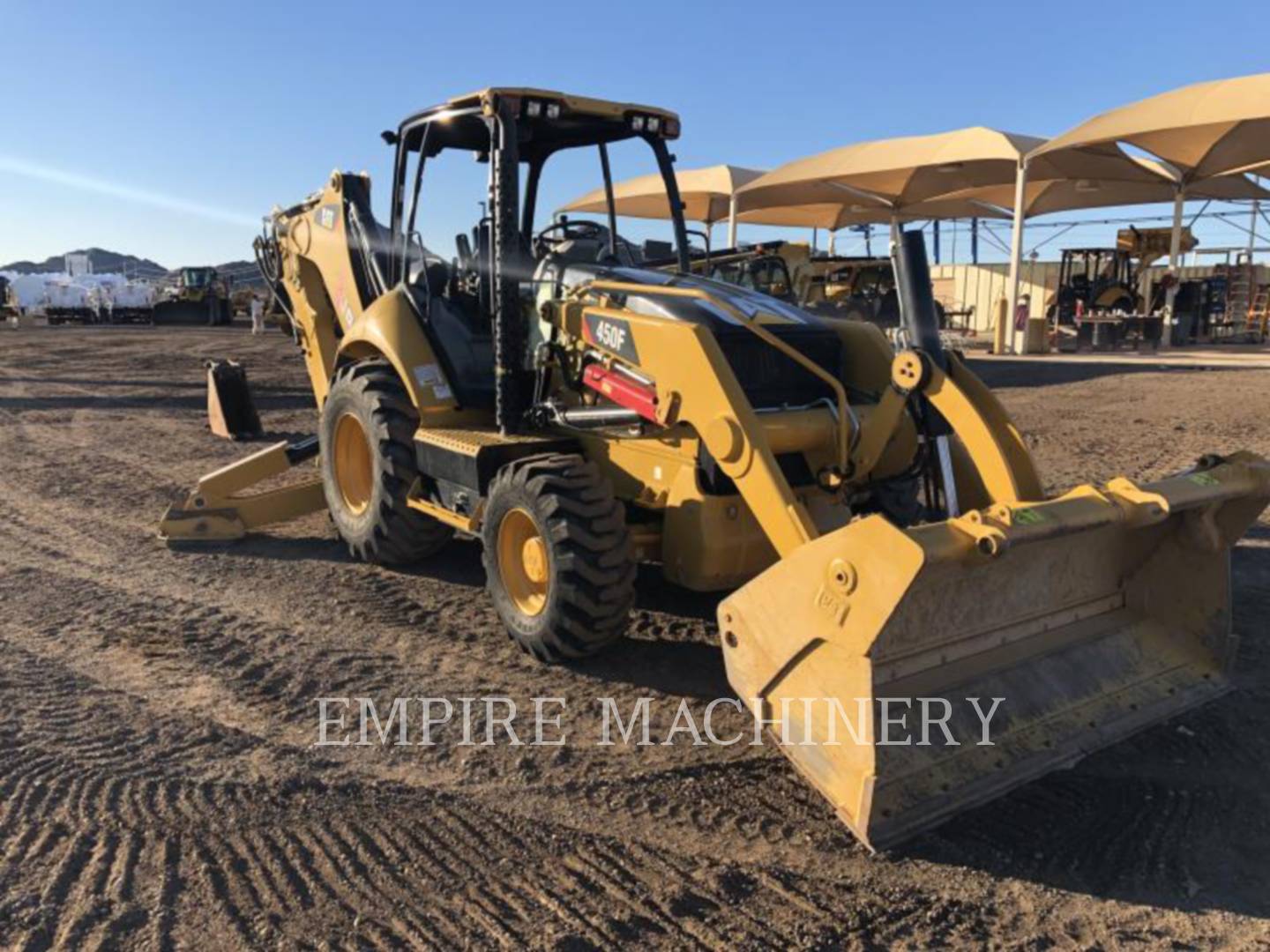 2018 Caterpillar 450F 4EOMP Tractor Loader Backhoe