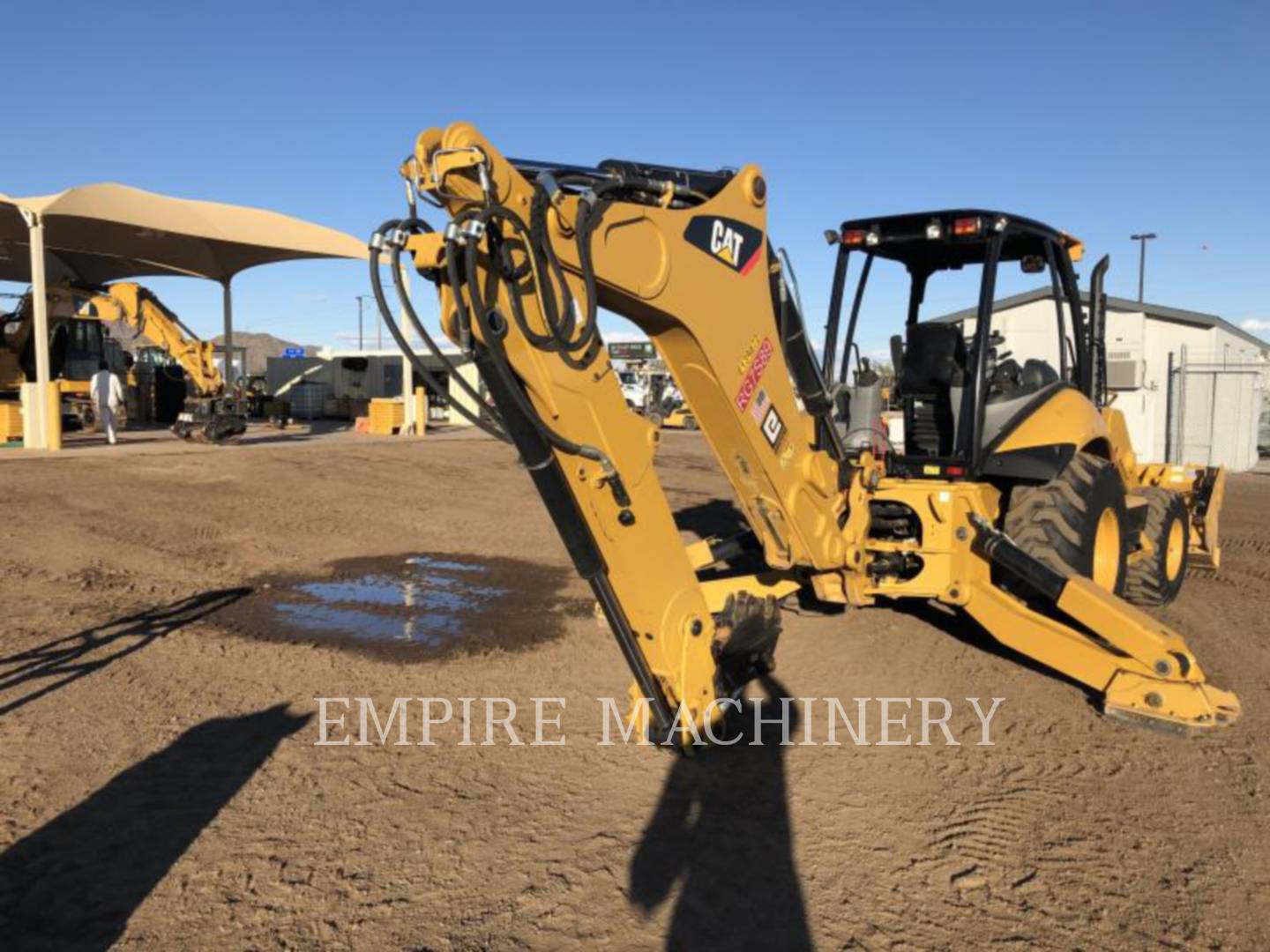 2018 Caterpillar 450F 4EOMP Tractor Loader Backhoe