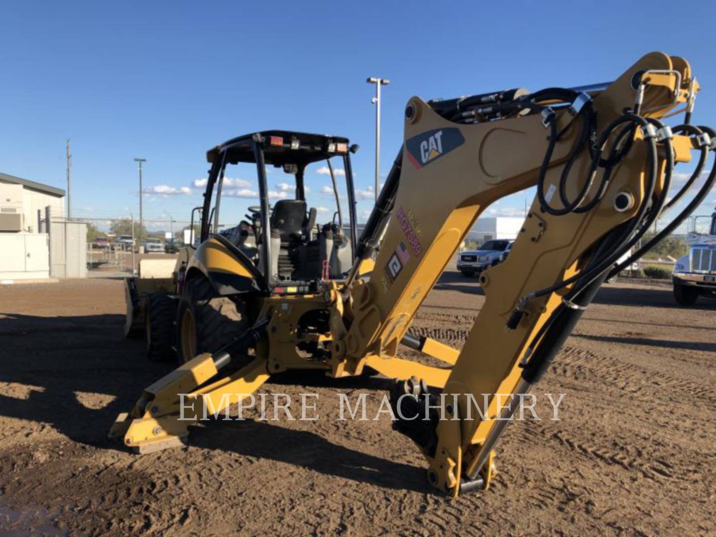 2018 Caterpillar 450F 4EOMP Tractor Loader Backhoe