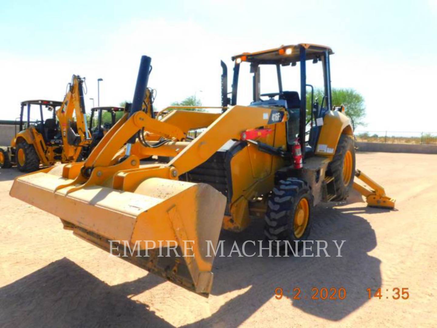 2017 Caterpillar 416F2 HRC Tractor Loader Backhoe