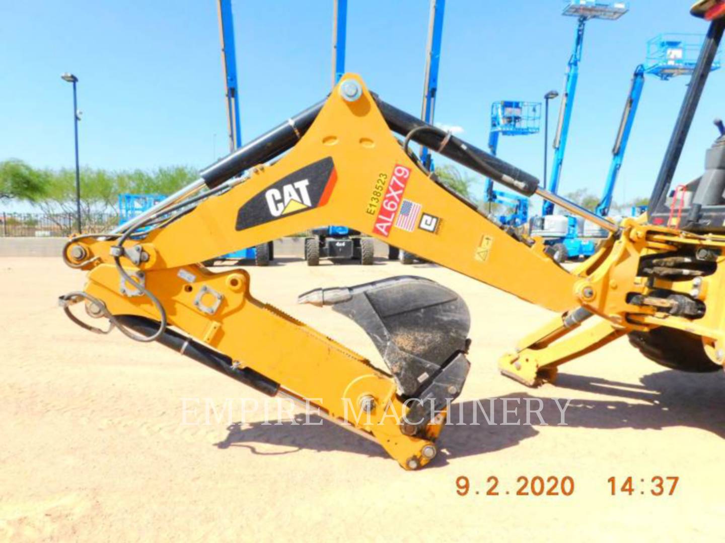 2017 Caterpillar 416F2 HRC Tractor Loader Backhoe