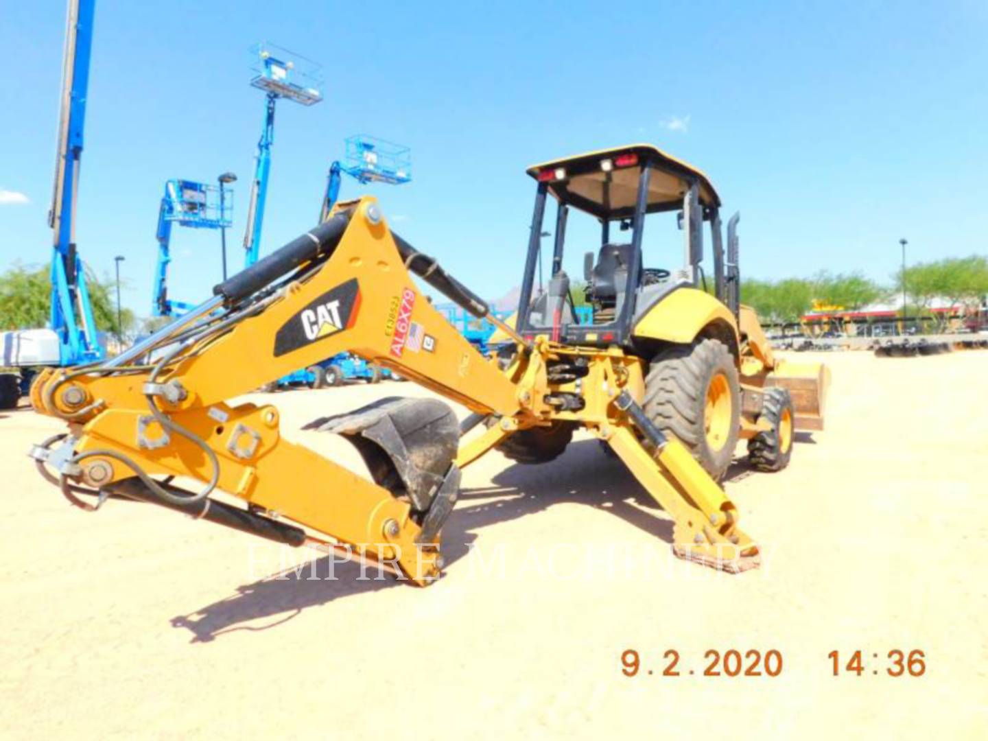 2017 Caterpillar 416F2 HRC Tractor Loader Backhoe