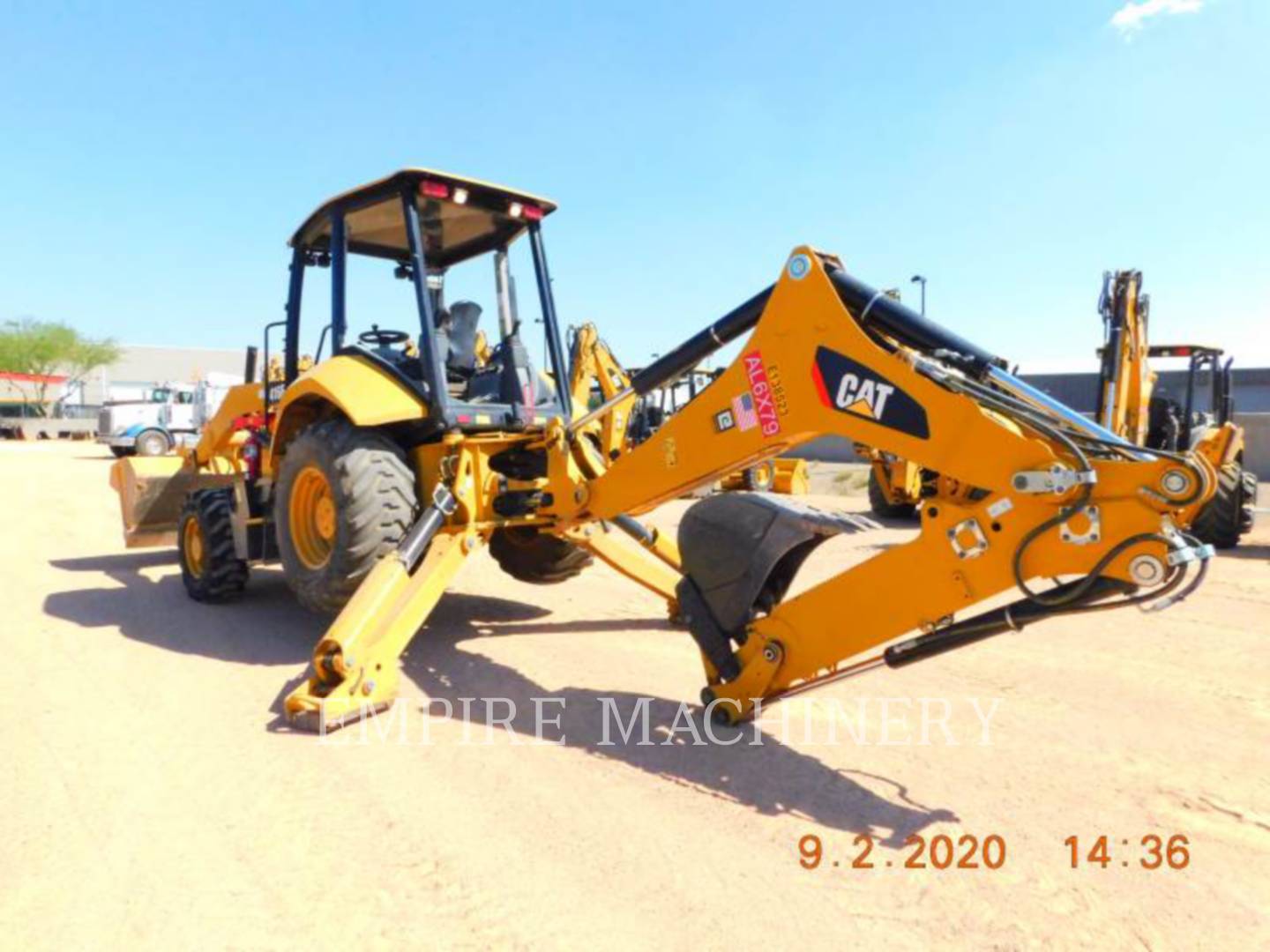 2017 Caterpillar 416F2 HRC Tractor Loader Backhoe