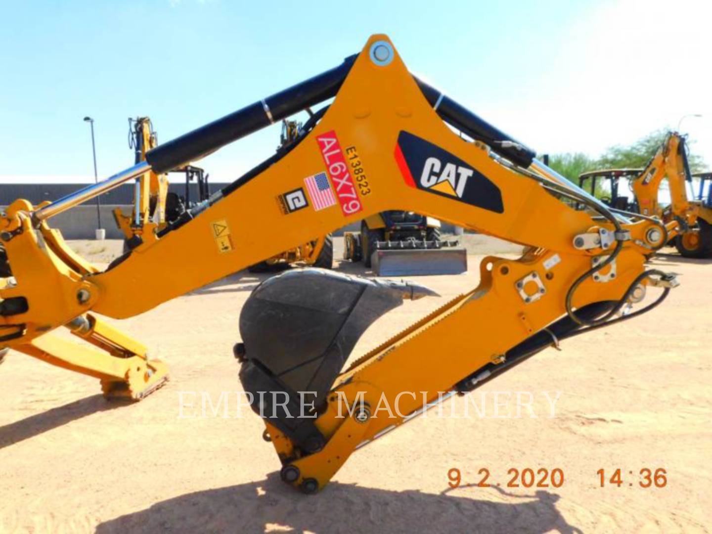 2017 Caterpillar 416F2 HRC Tractor Loader Backhoe