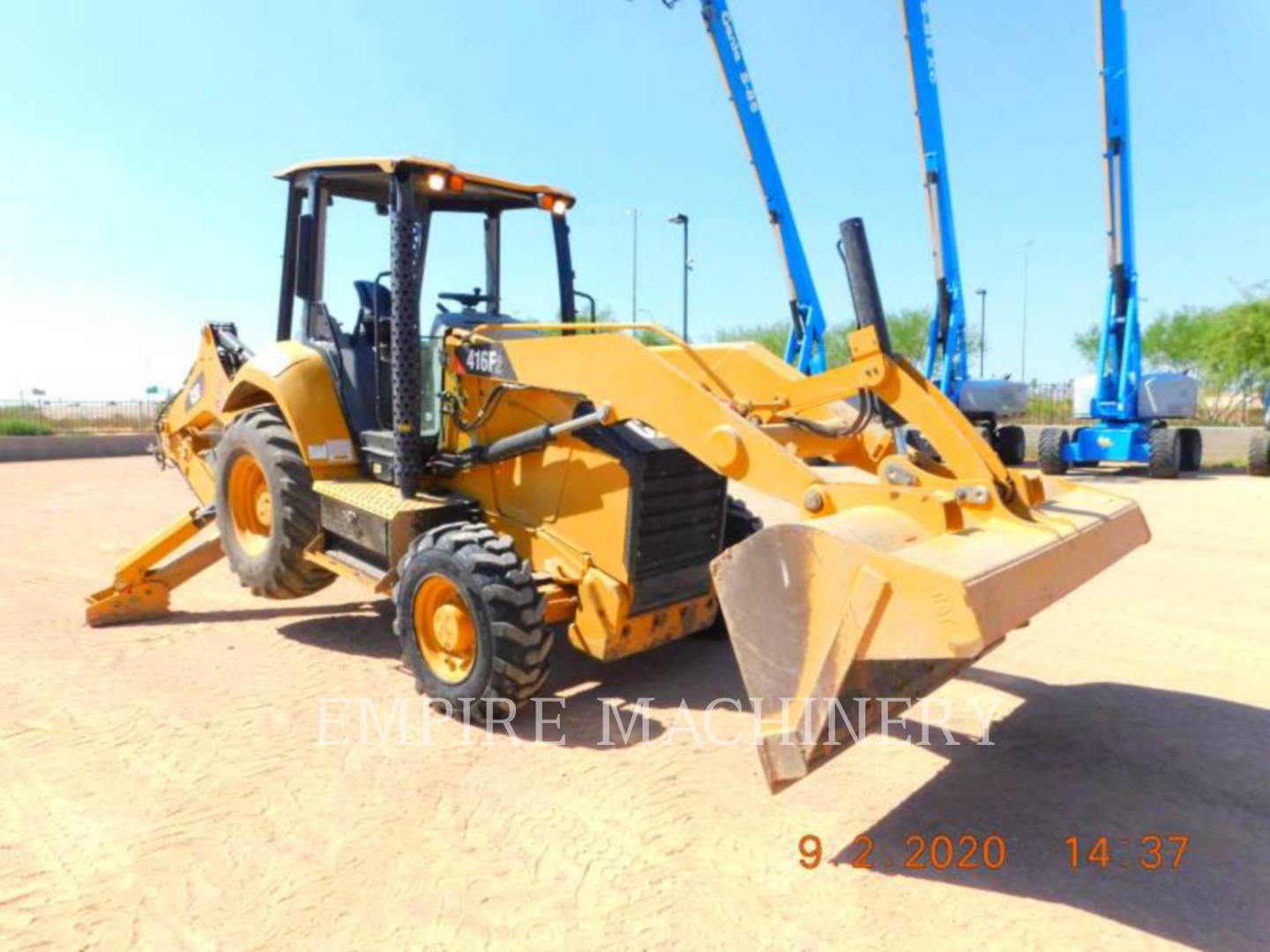 2017 Caterpillar 416F2 HRC Tractor Loader Backhoe