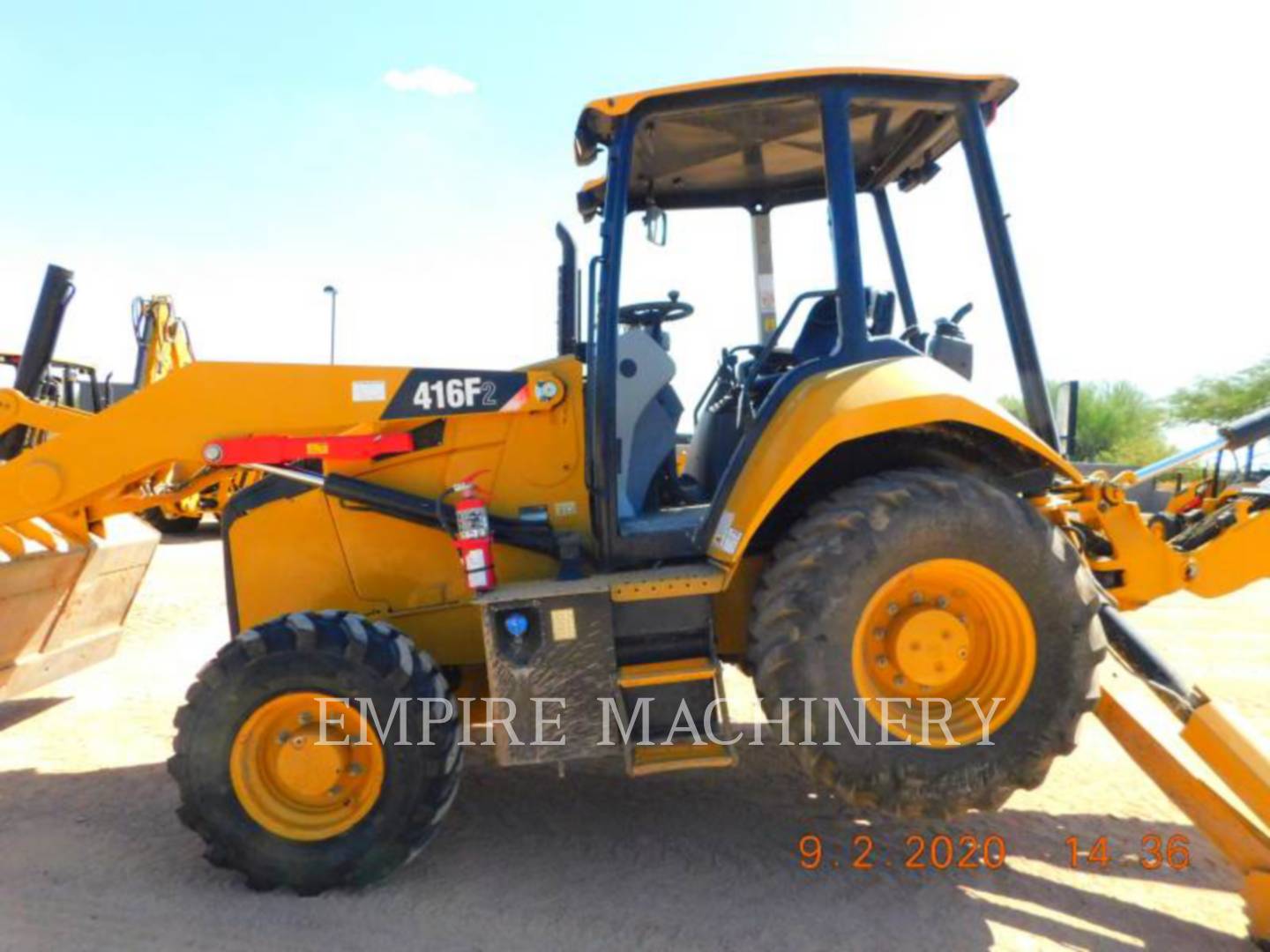 2017 Caterpillar 416F2 HRC Tractor Loader Backhoe