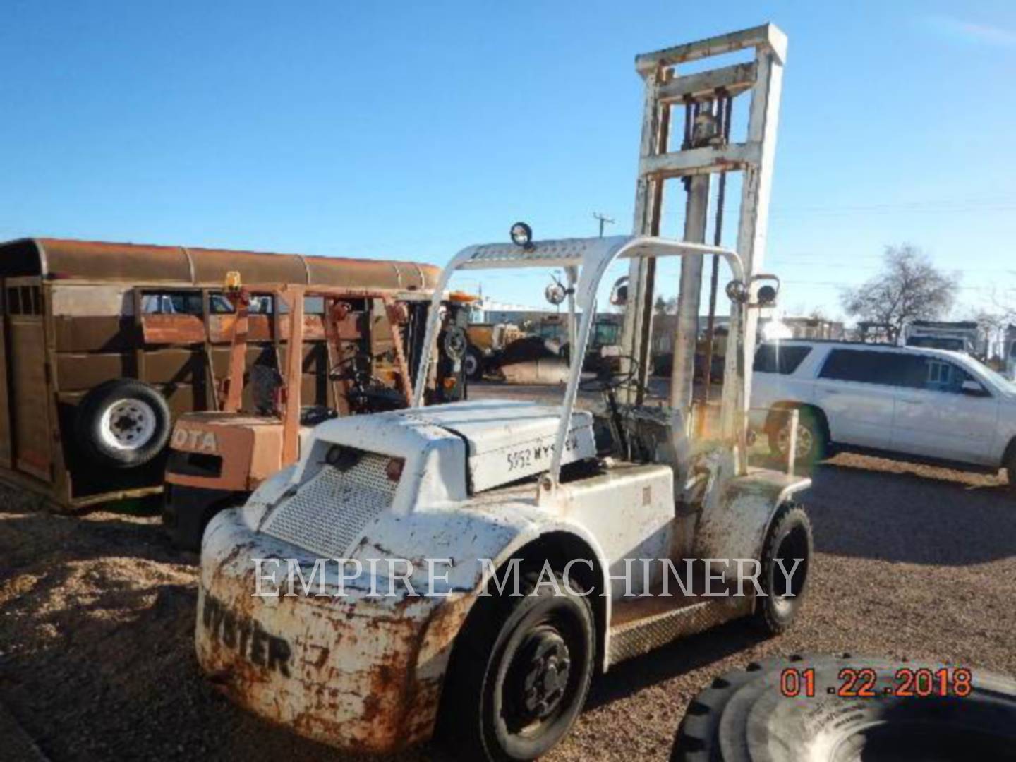 1999 Hyster Forklift Lift Truck For Sale In Mesa Az Ironsearch