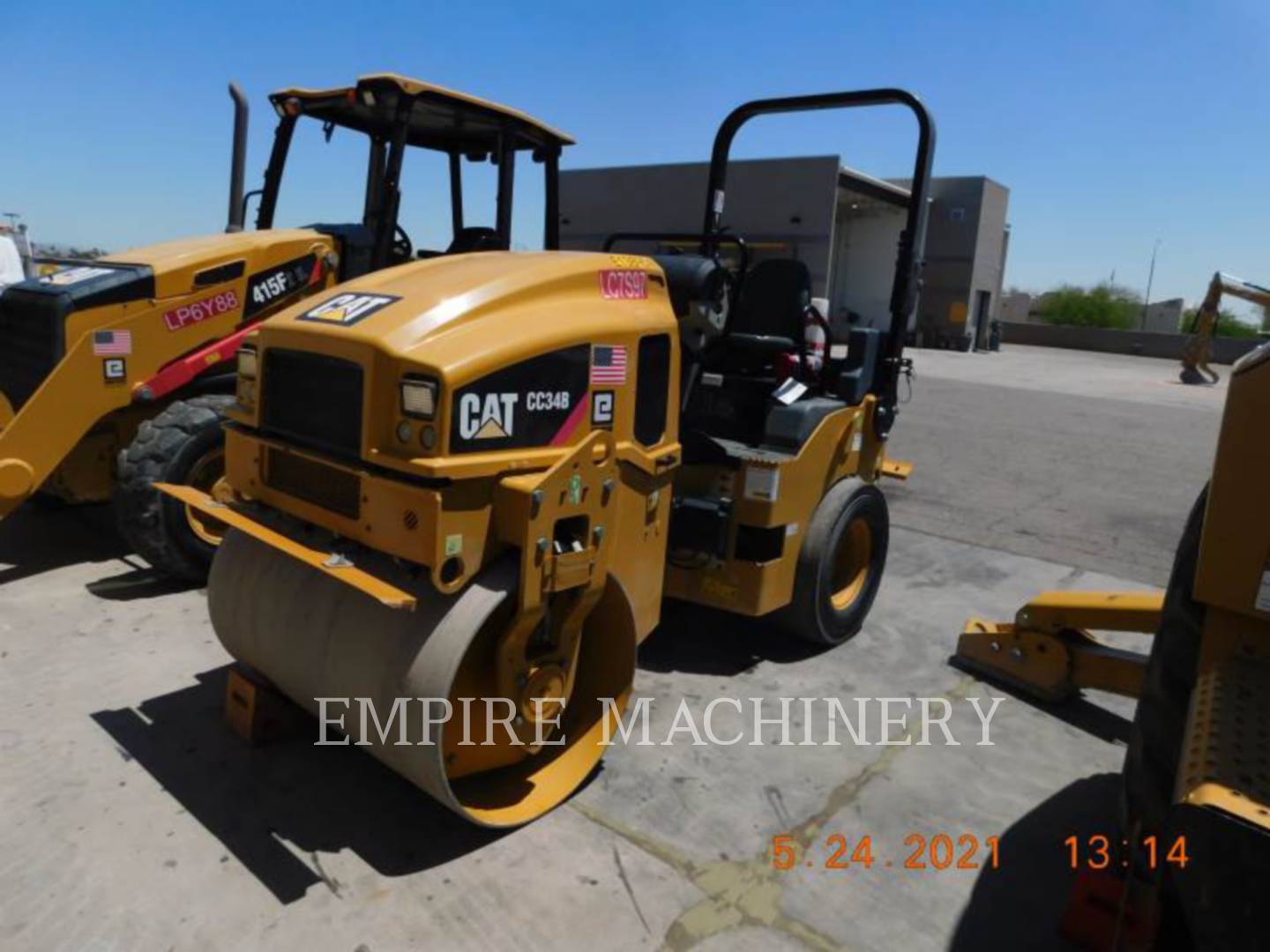 2018 Caterpillar CC34B Vibratory Double