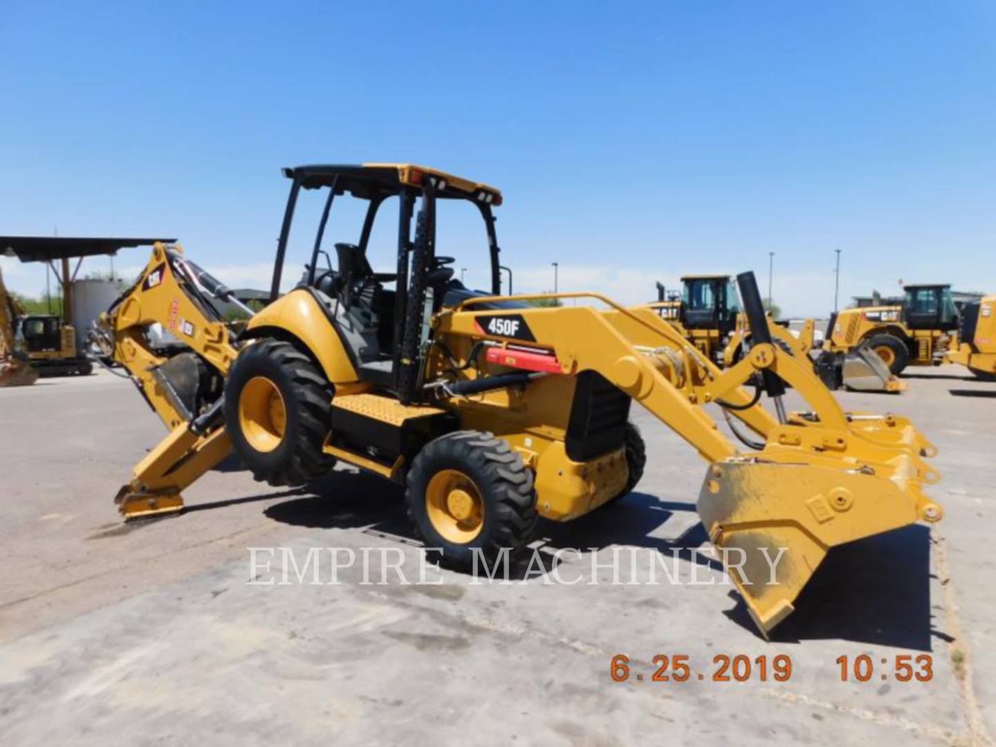 2018 Caterpillar 450F 4EOMP Tractor Loader Backhoe