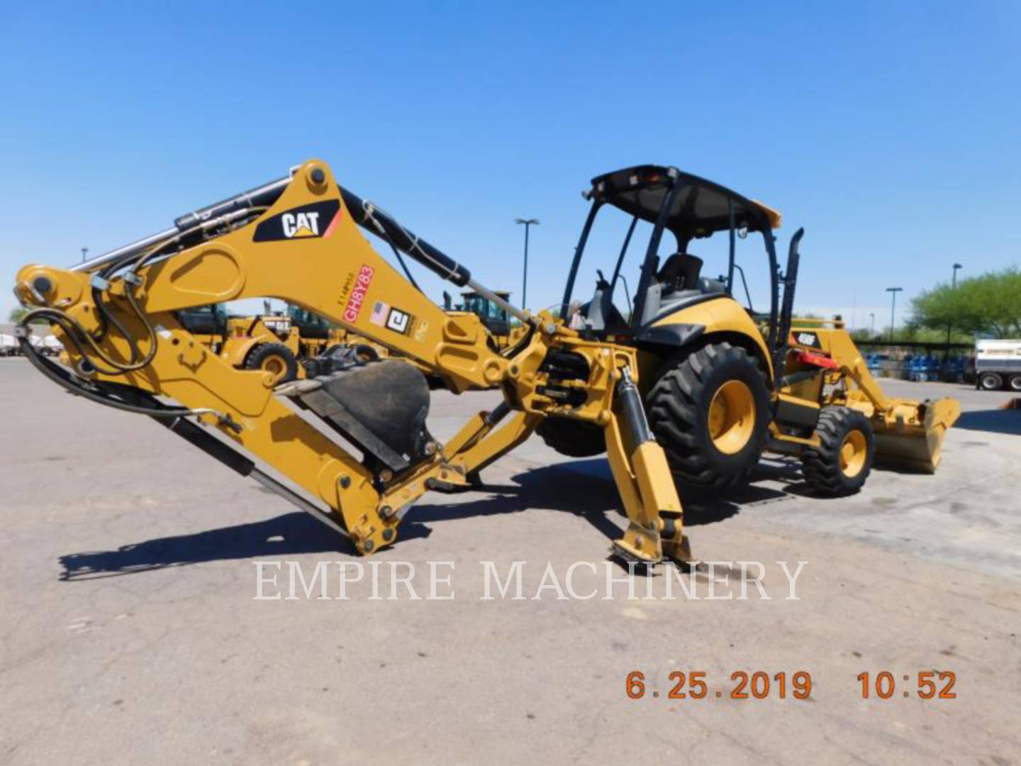 2018 Caterpillar 450F 4EOMP Tractor Loader Backhoe