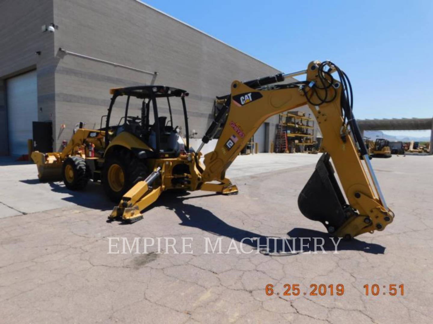 2018 Caterpillar 450F 4EOMP Tractor Loader Backhoe