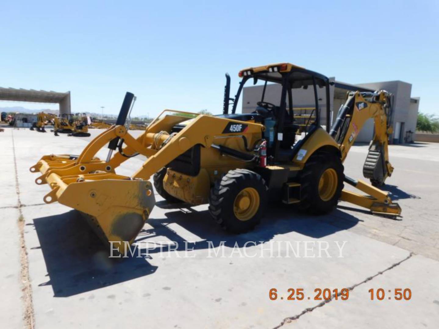 2018 Caterpillar 450F 4EOMP Tractor Loader Backhoe