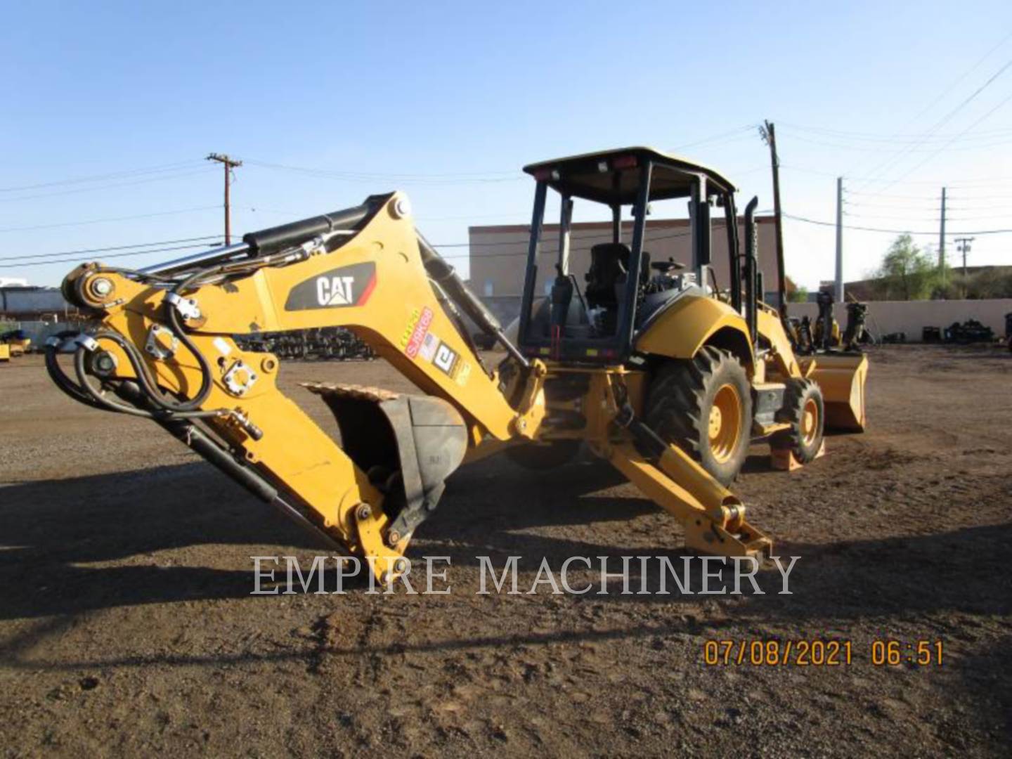 2018 Caterpillar 416F2 4EO Tractor Loader Backhoe