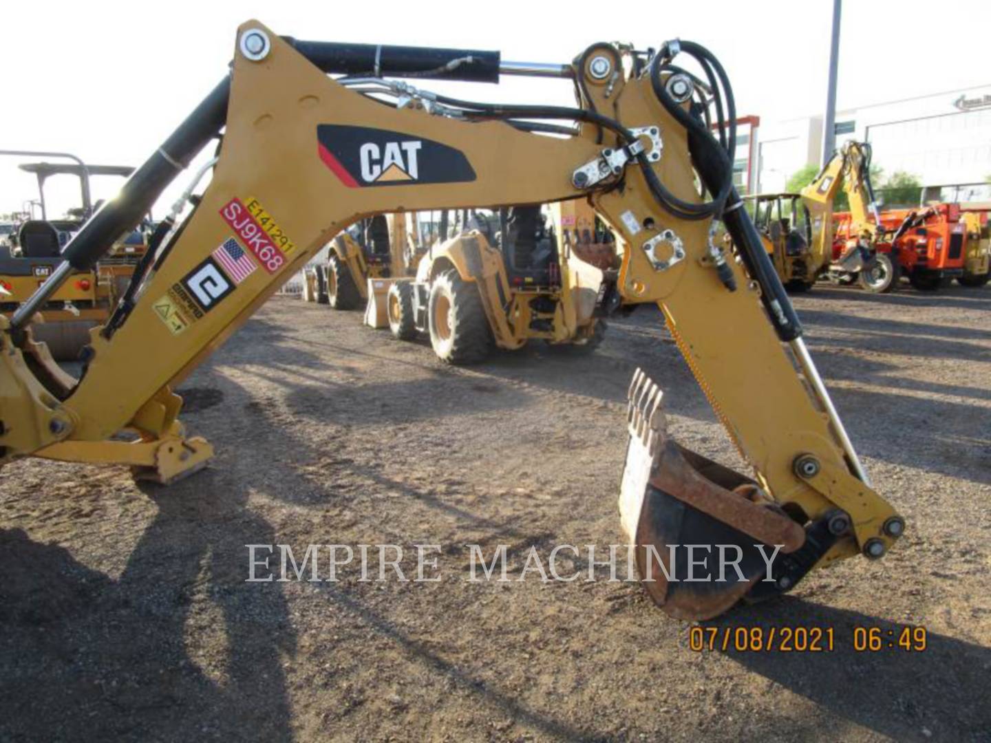 2018 Caterpillar 416F2 4EO Tractor Loader Backhoe