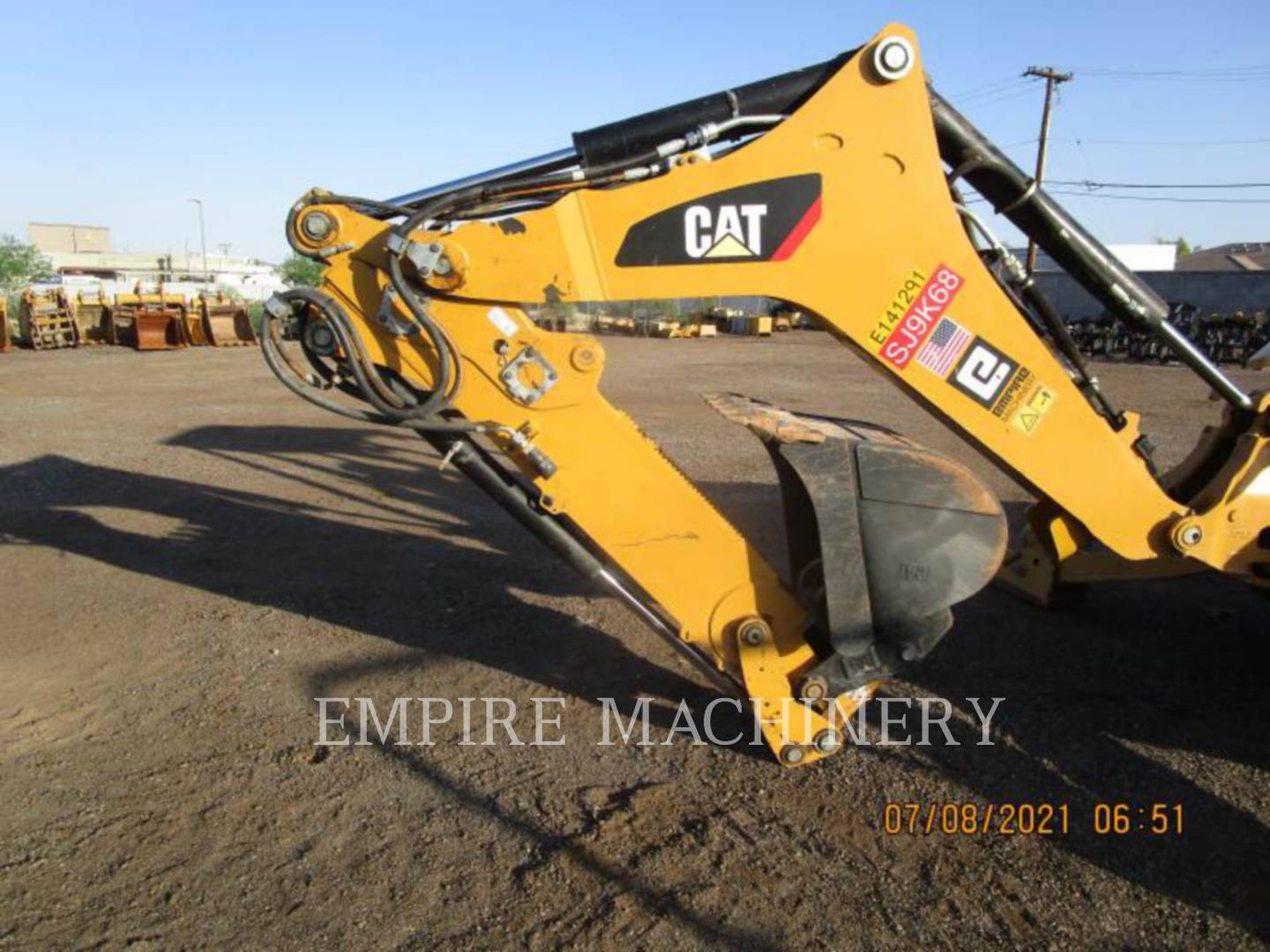 2018 Caterpillar 416F2 4EO Tractor Loader Backhoe