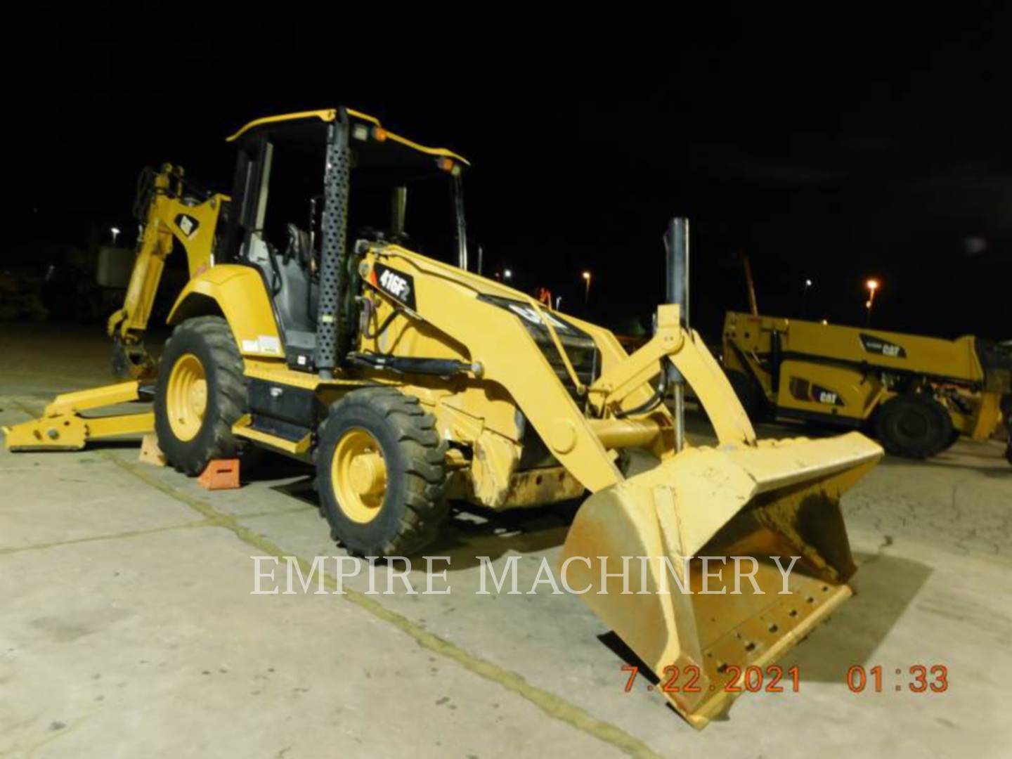 2018 Caterpillar 416F2 HRC Tractor Loader Backhoe