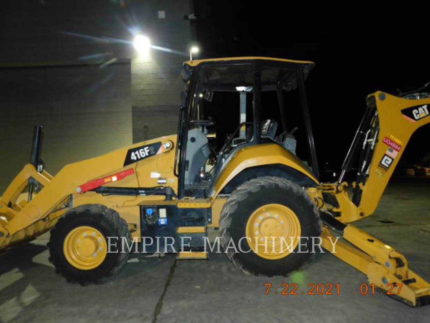 2018 Caterpillar 416F2 HRC Tractor Loader Backhoe