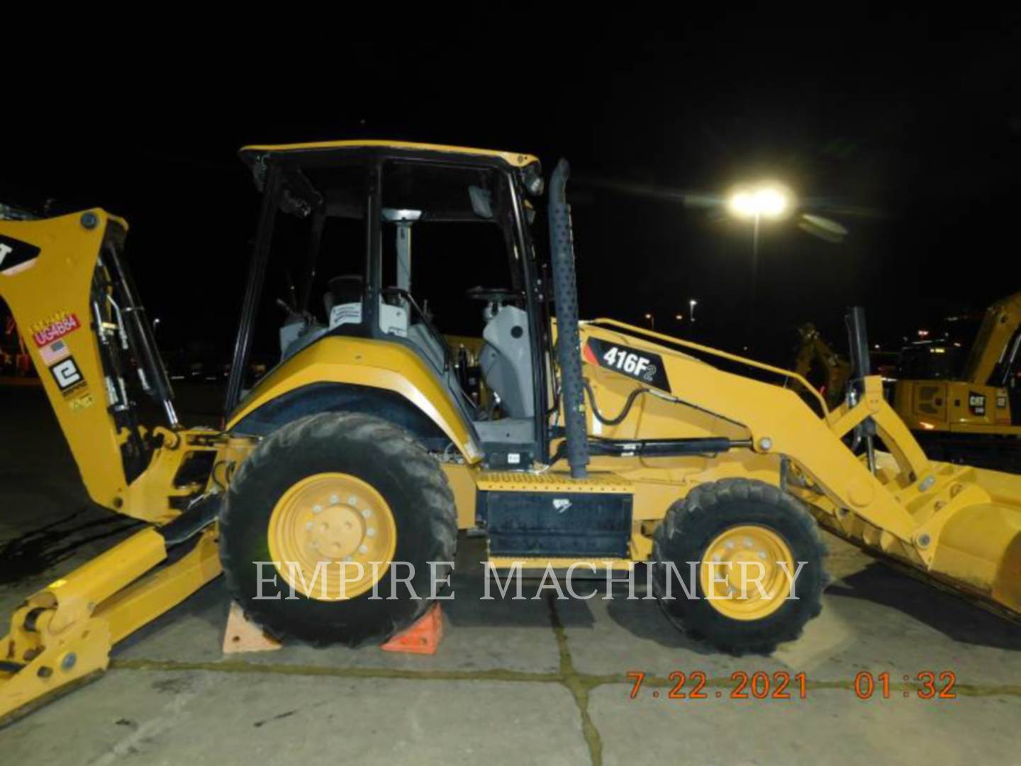 2018 Caterpillar 416F2 HRC Tractor Loader Backhoe